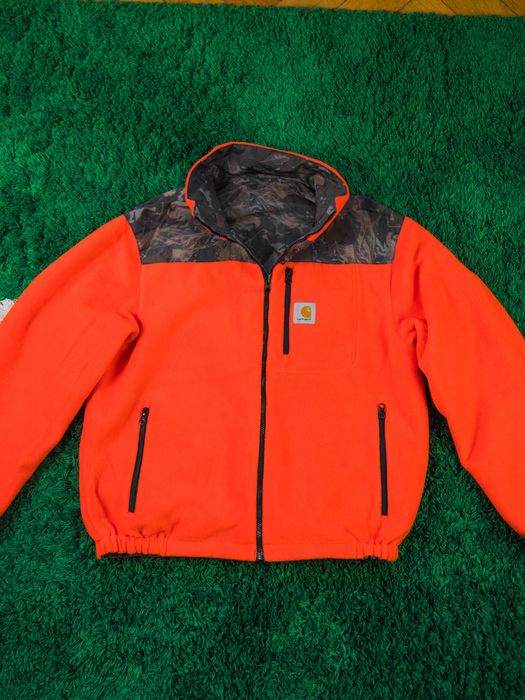 Carhartt CARHARTT WIP DENBY REVERSIBLE JACKET FLEECE SOFTSHEL