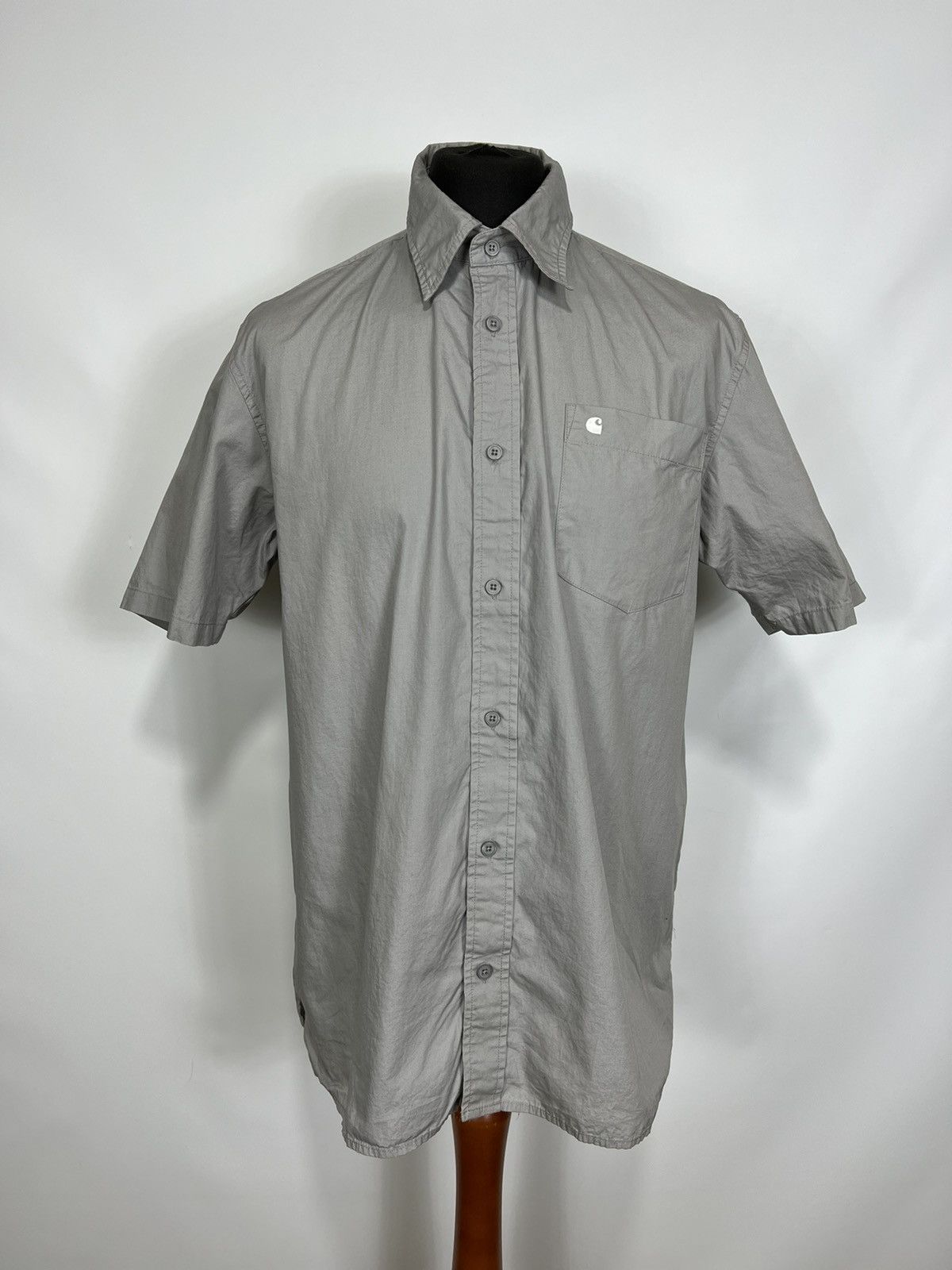Carhartt × Carhartt Wip × Vintage Vintage Carhartt wip short sleeve shirt Size US XL / EU 56 / 4 - 1 Thumbnail