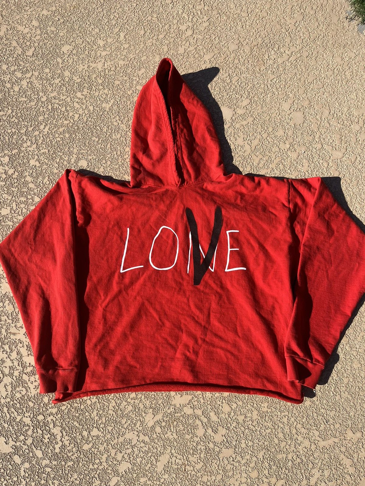 Vlone Vlone “Love” Hoodie | Grailed