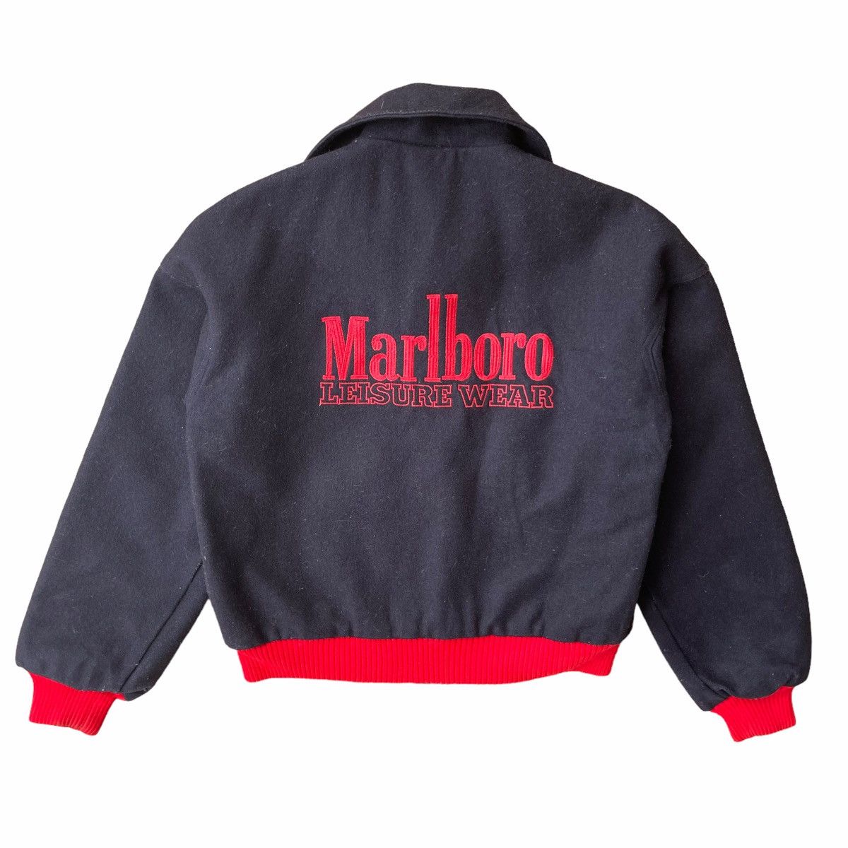 Marlboro × Vintage 💥80s Andrea de Adamich x Marlboro Bomber Jacket Italy Size US S / EU 44-46 / 1 - 1 Thumbnail