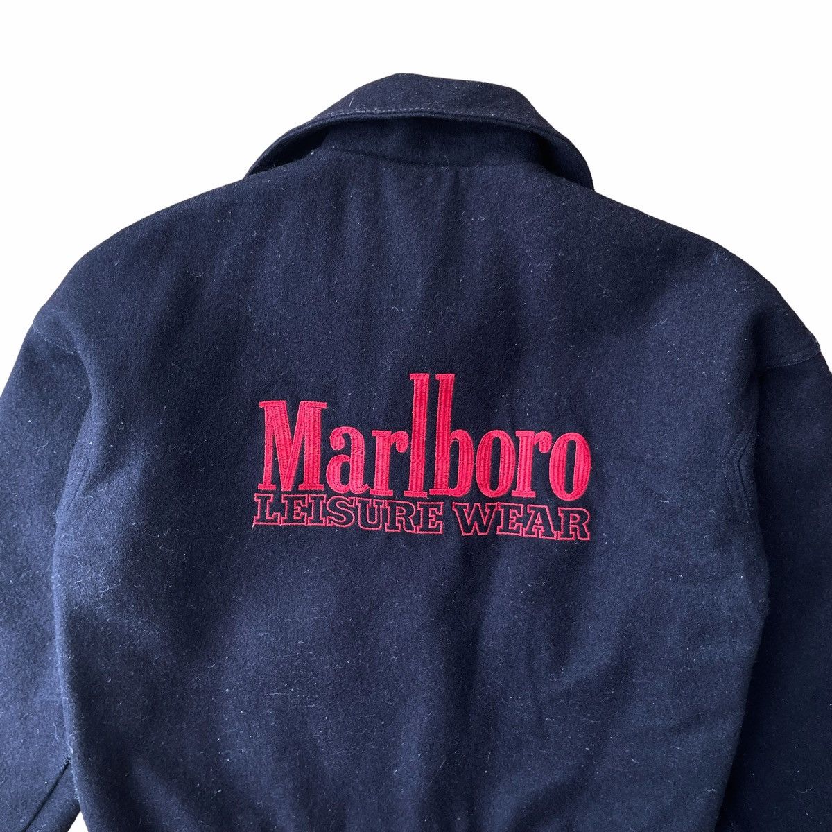 Marlboro × Vintage 💥80s Andrea de Adamich x Marlboro Bomber Jacket Italy Size US S / EU 44-46 / 1 - 8 Thumbnail