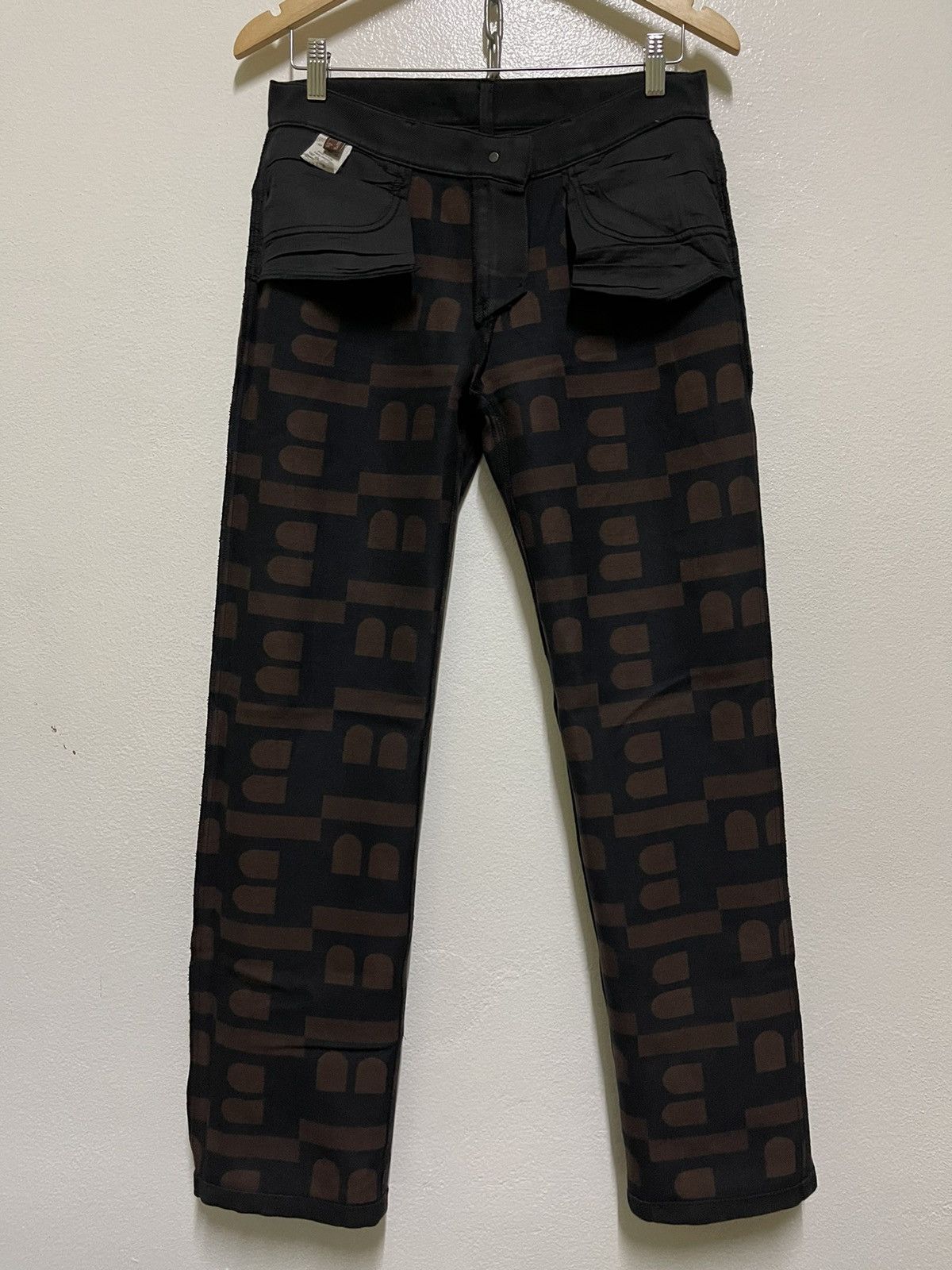 Bally × Vintage Bally Jeans Full Printed Size 30" / US 8 / IT 44 - 14 Thumbnail