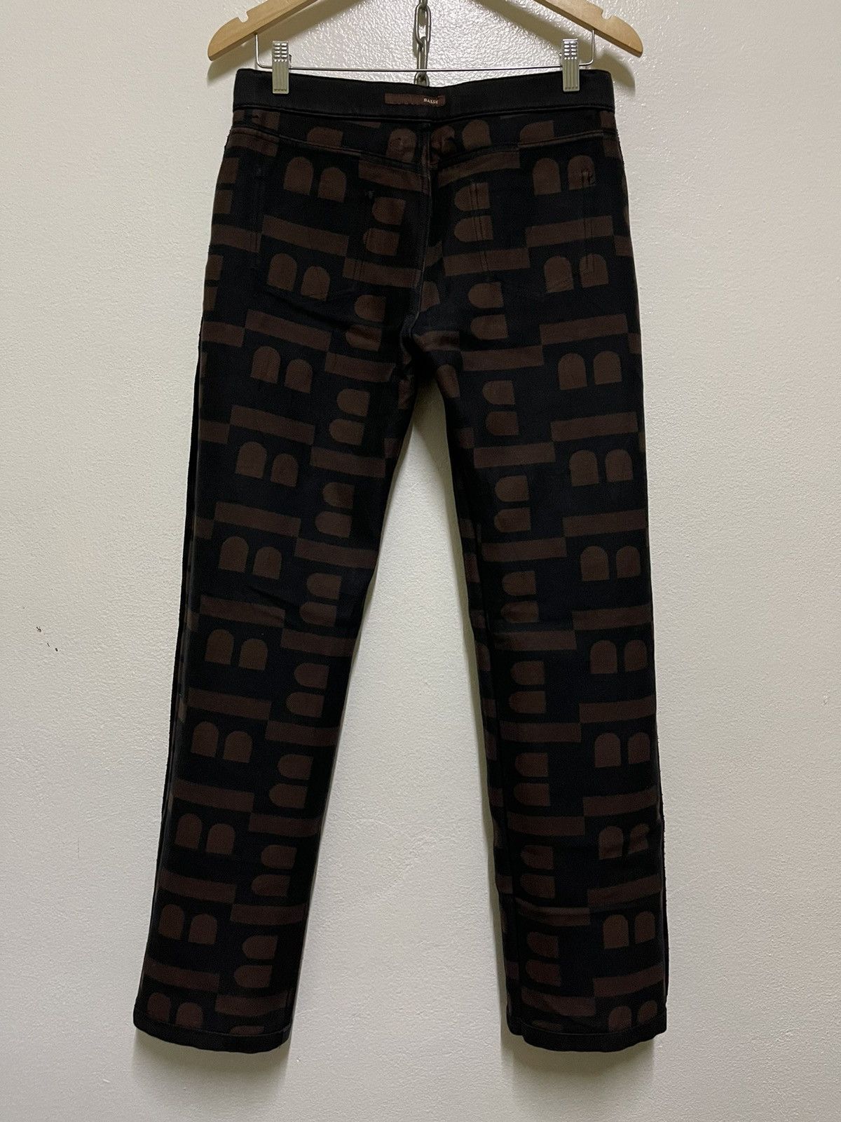Bally × Vintage Bally Jeans Full Printed Size 30" / US 8 / IT 44 - 15 Thumbnail