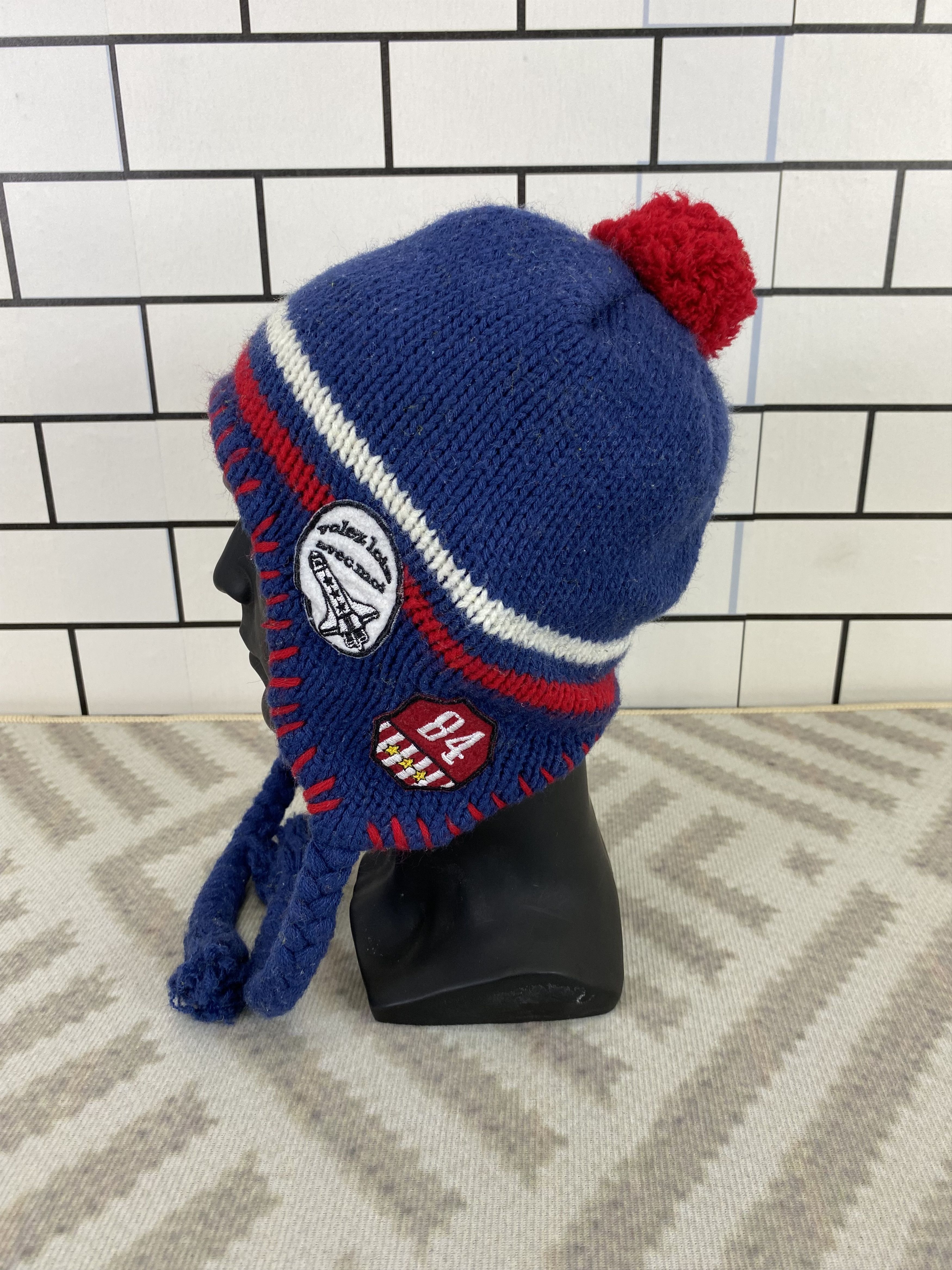 Japanese Brand Vintage Japan Brand Hushush Earflap Beanie/Snow Hat/Snow Cap Size ONE SIZE - 2 Thumbnail