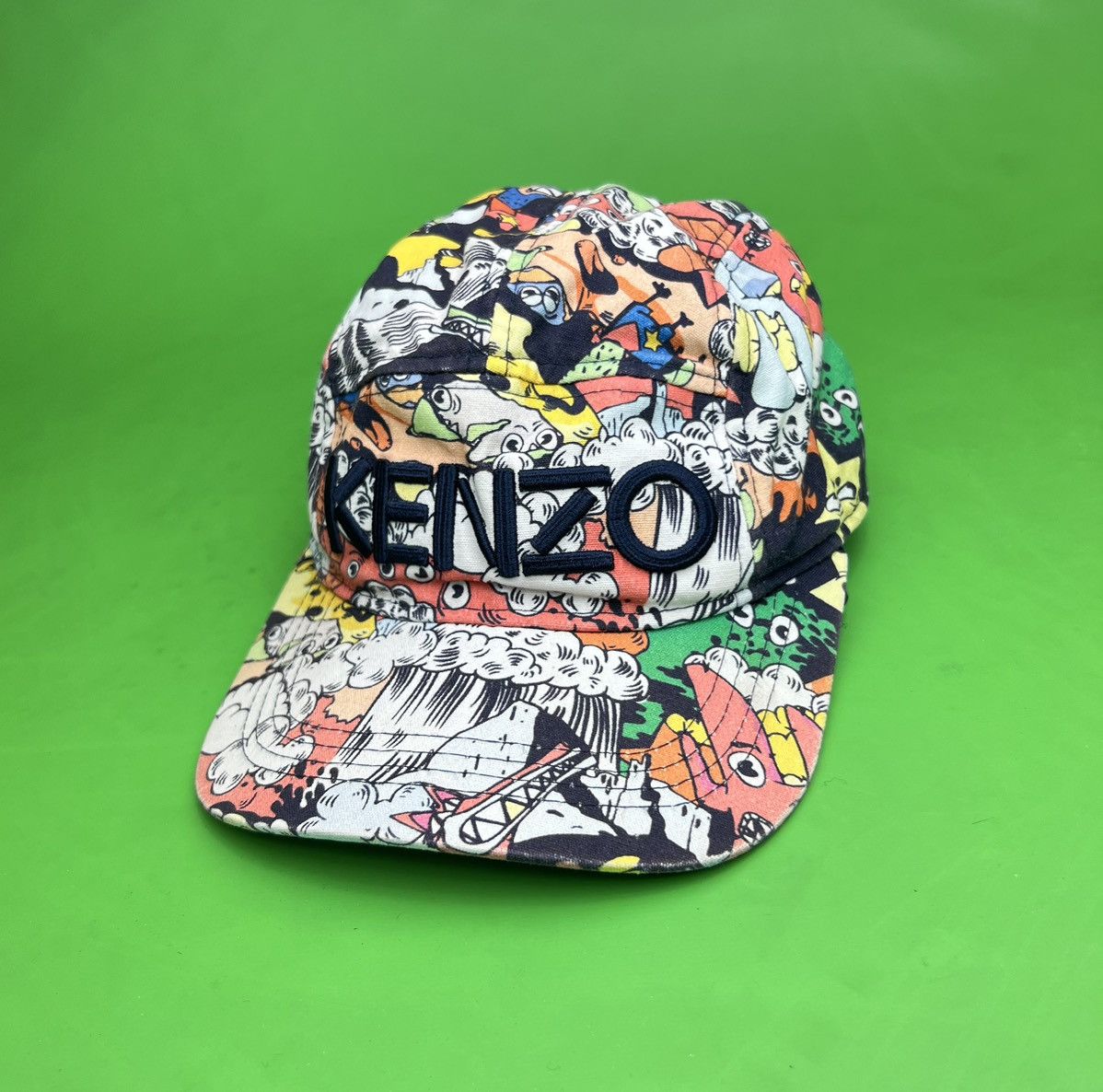 Kenzo logo cap deals