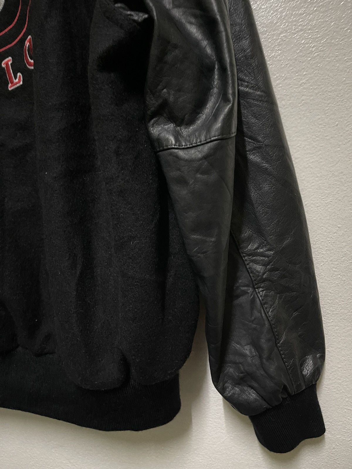 Holloway × Vintage Holloway Empire Polo Varsity Wool Leather Lettermen Jacket Size US L / EU 52-54 / 3 - 12 Thumbnail