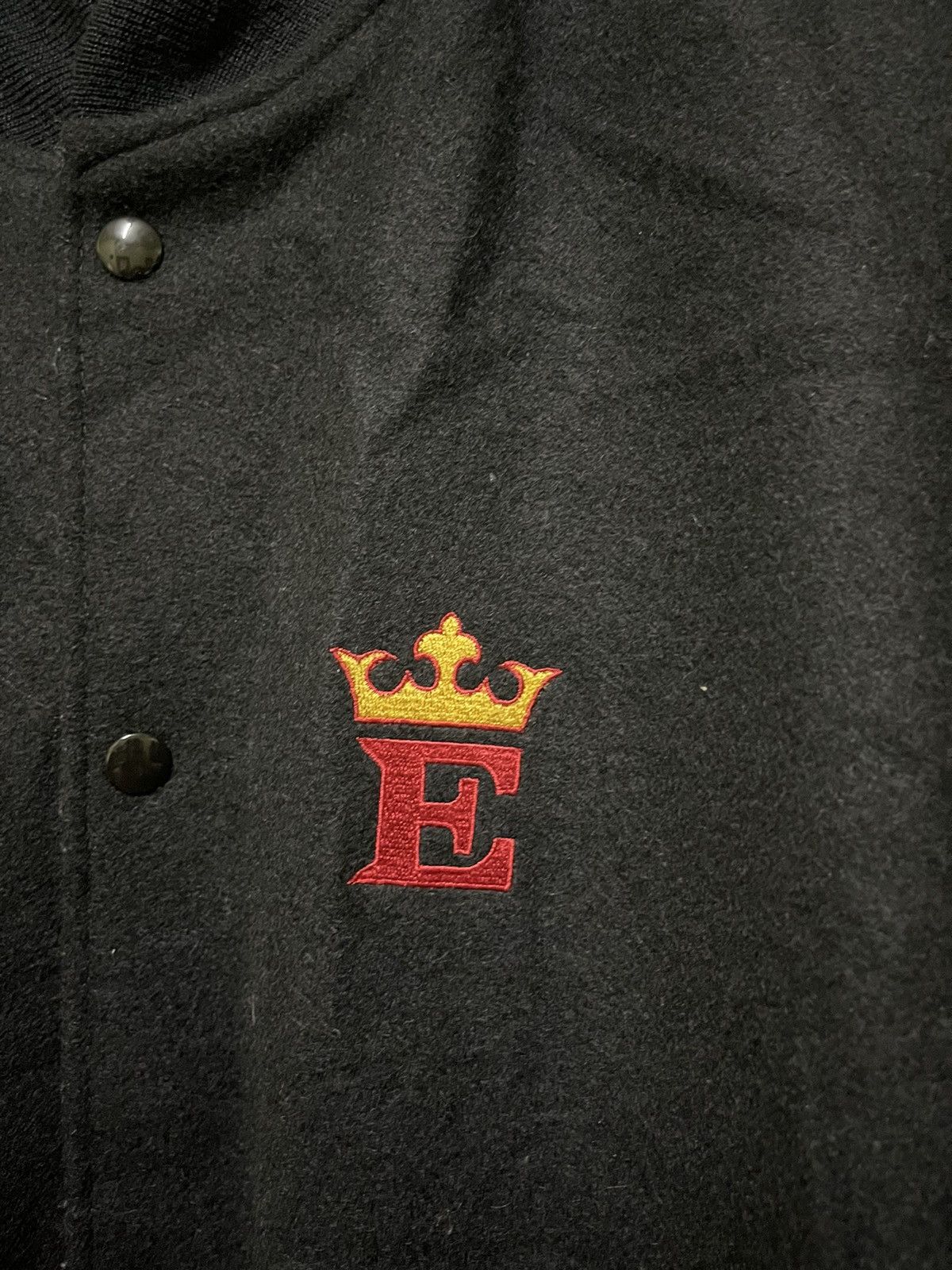 Holloway × Vintage Holloway Empire Polo Varsity Wool Leather Lettermen Jacket Size US L / EU 52-54 / 3 - 6 Thumbnail