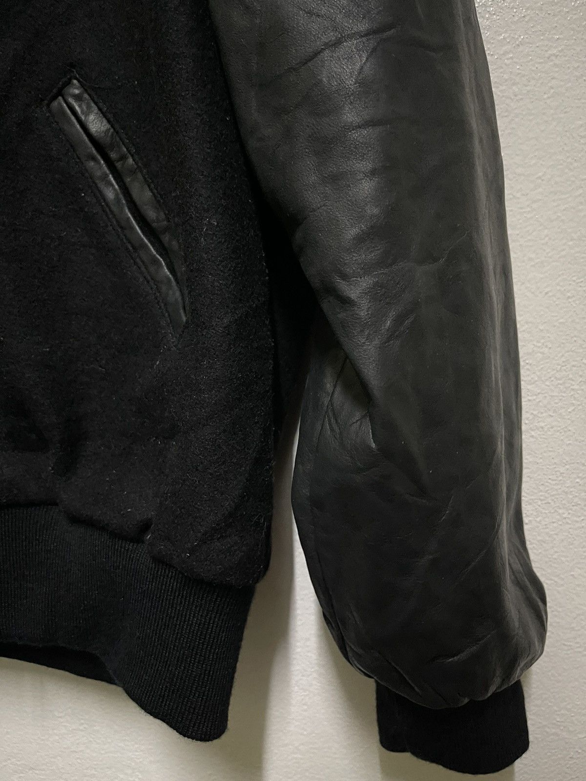 Holloway × Vintage Holloway Empire Polo Varsity Wool Leather Lettermen Jacket Size US L / EU 52-54 / 3 - 5 Thumbnail
