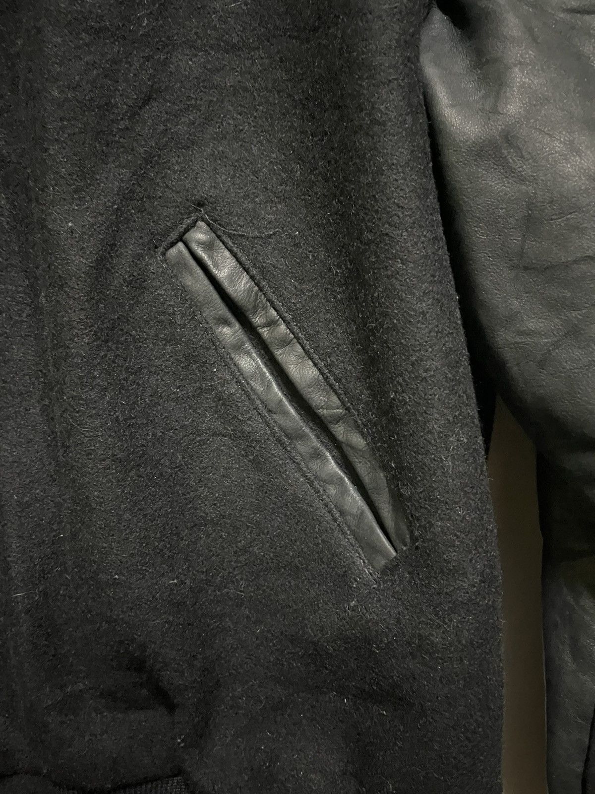 Holloway × Vintage Holloway Empire Polo Varsity Wool Leather Lettermen Jacket Size US L / EU 52-54 / 3 - 7 Thumbnail
