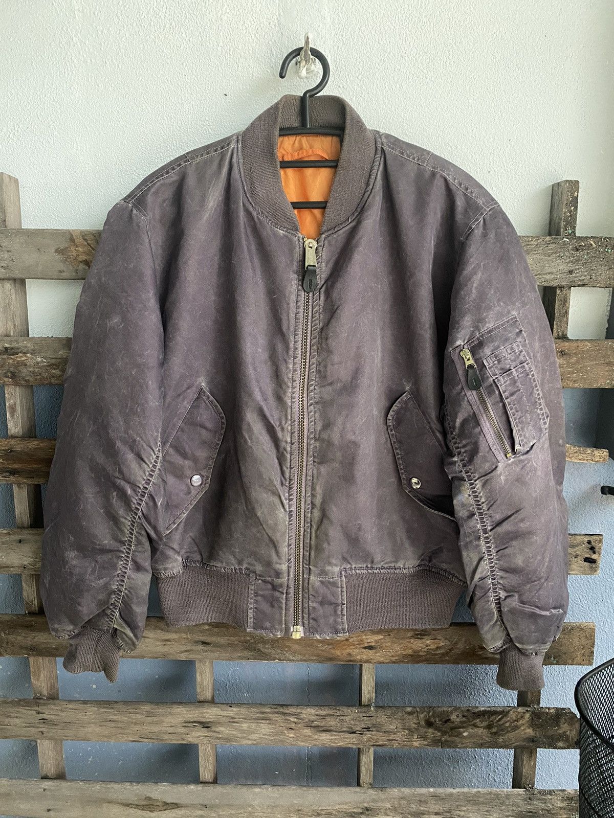 image of Bomber Jacket Reversible Type Ma-1, Men's (Size Medium)