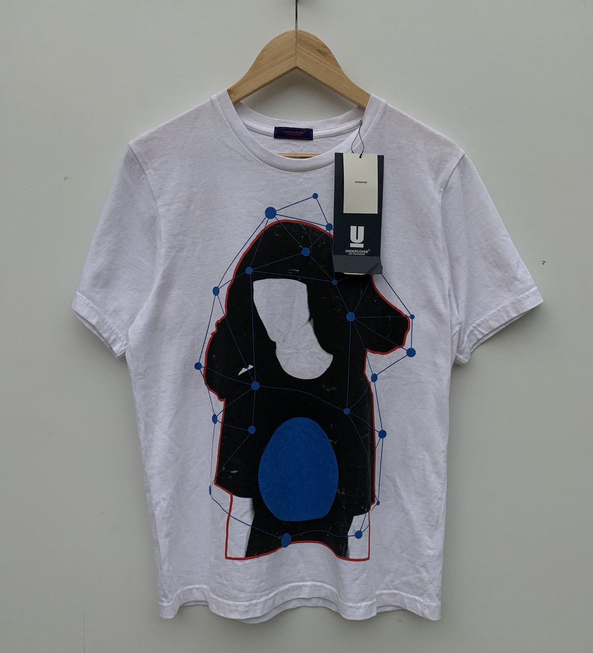 Undercover 🔥DEADSTOCK🔥Undercover Records "T" Stereo Tee Size US M / EU 48-50 / 2 - 2 Thumbnail