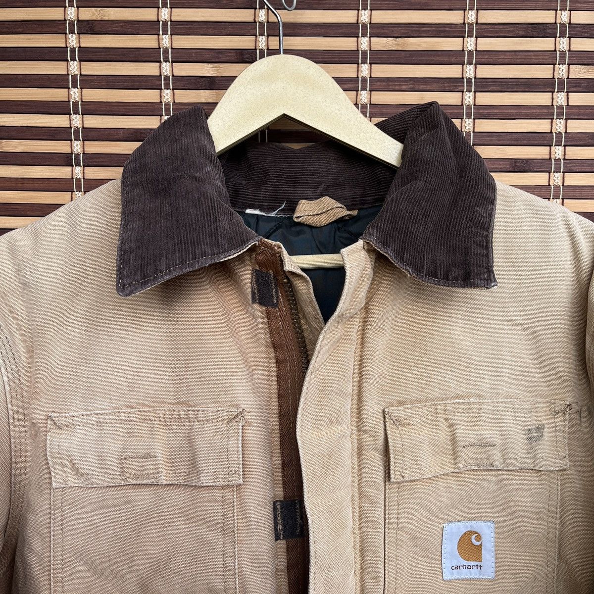 Carhartt Distressed Vintage Carhartt Detroit Chore Denim Jacket USA Size US XL / EU 56 / 4 - 5 Thumbnail