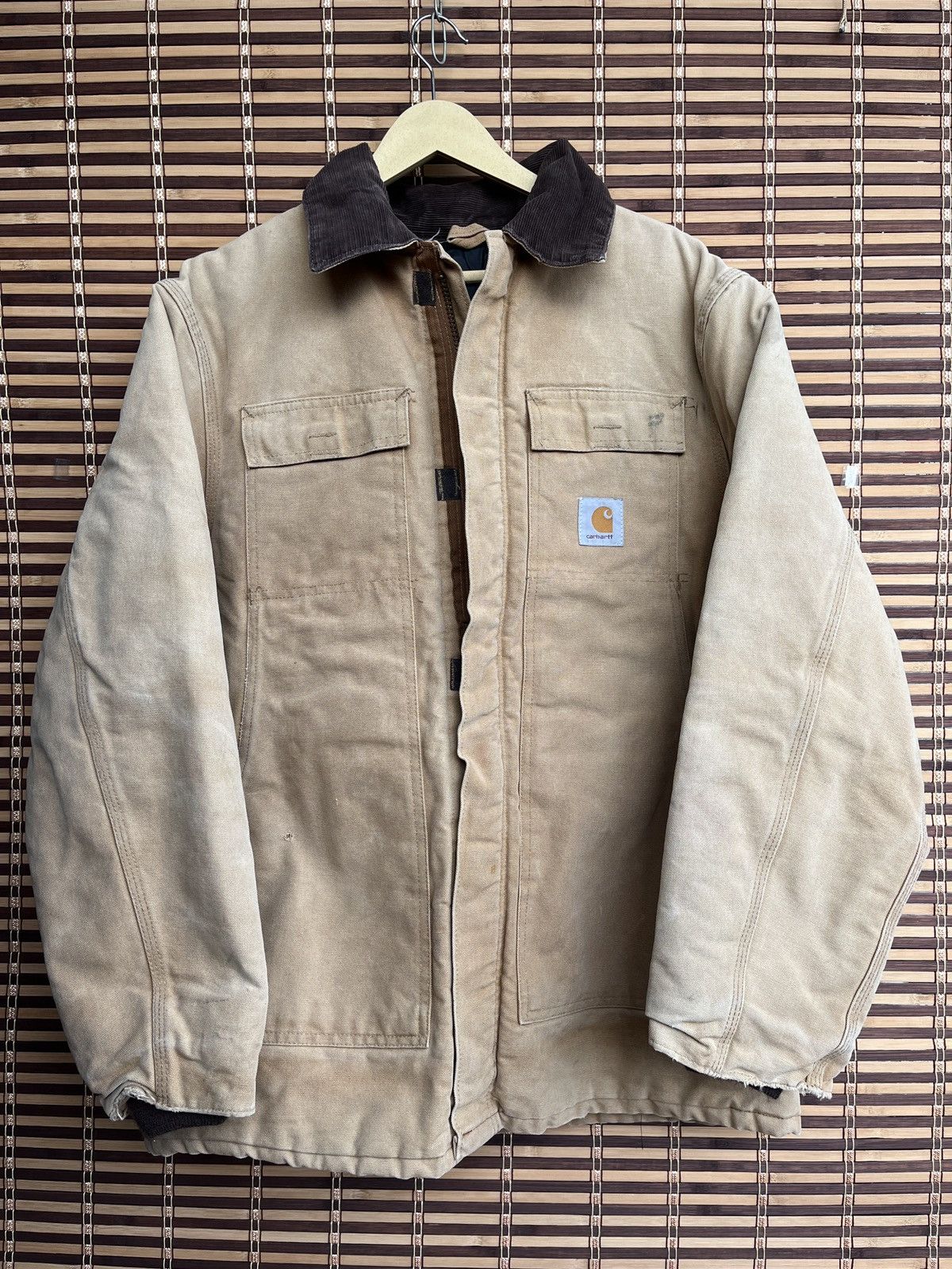 Carhartt Distressed Vintage Carhartt Detroit Chore Denim Jacket USA Size US XL / EU 56 / 4 - 21 Thumbnail