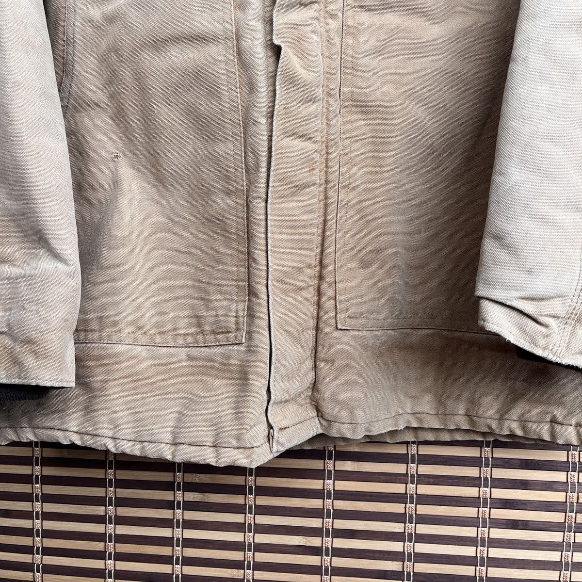 Carhartt Distressed Vintage Carhartt Detroit Chore Denim Jacket USA Size US XL / EU 56 / 4 - 13 Thumbnail