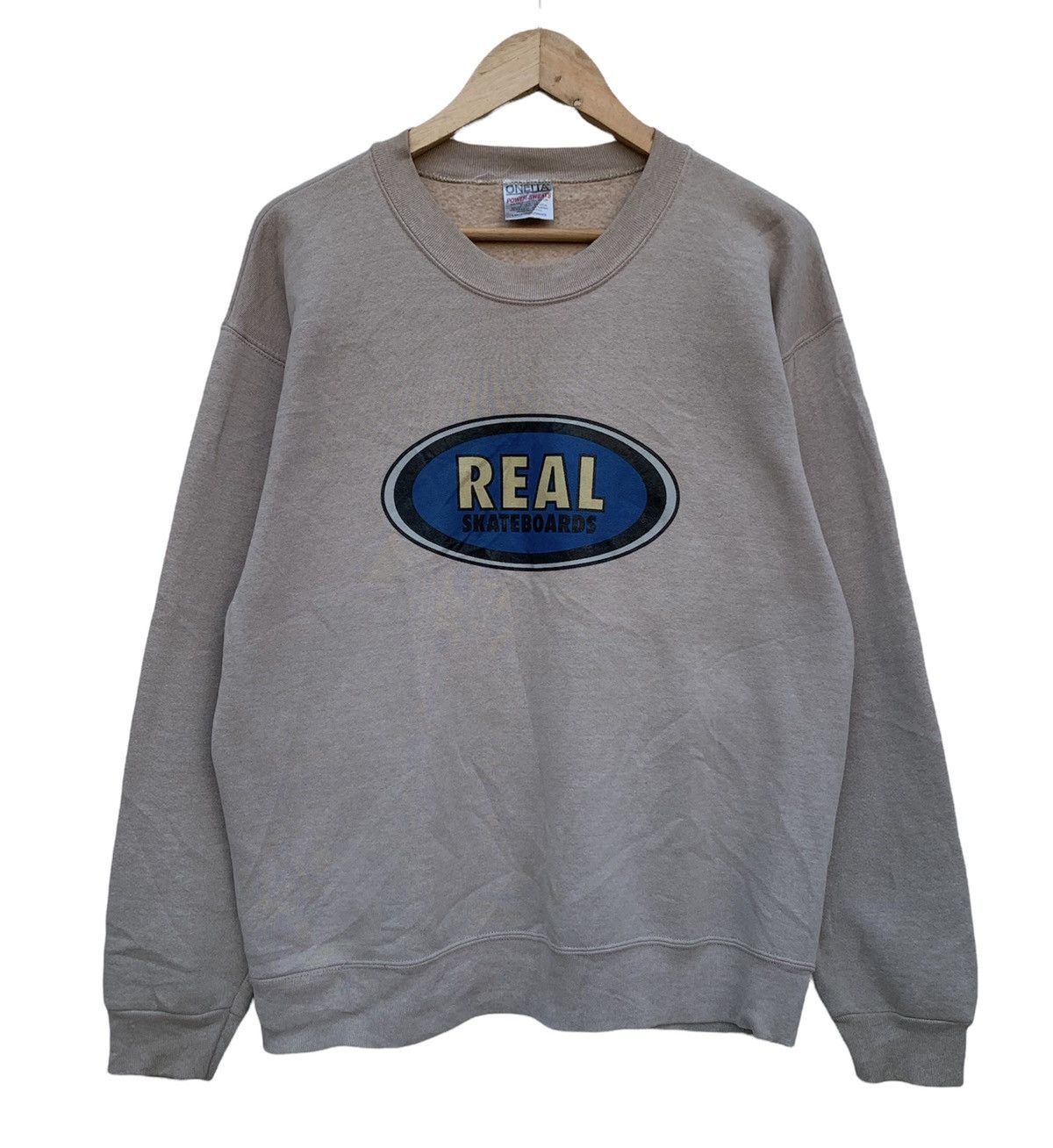 Welcome Skateboards Vintage 90's Real Skateboards Sweatshirt Size US L / EU 52-54 / 3 - 1 Preview