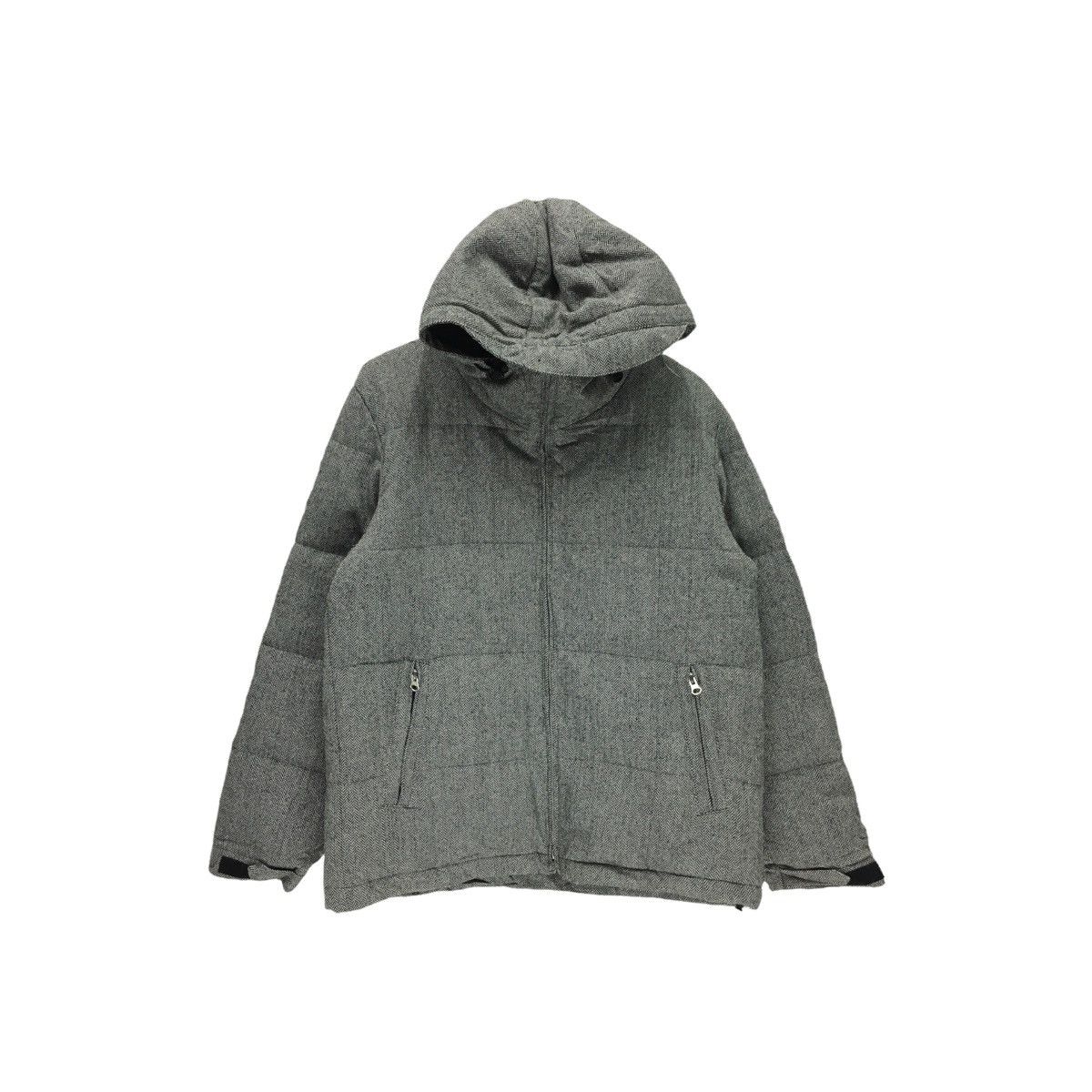 Vintage NWT Junred Down Up Hoodie Jacket