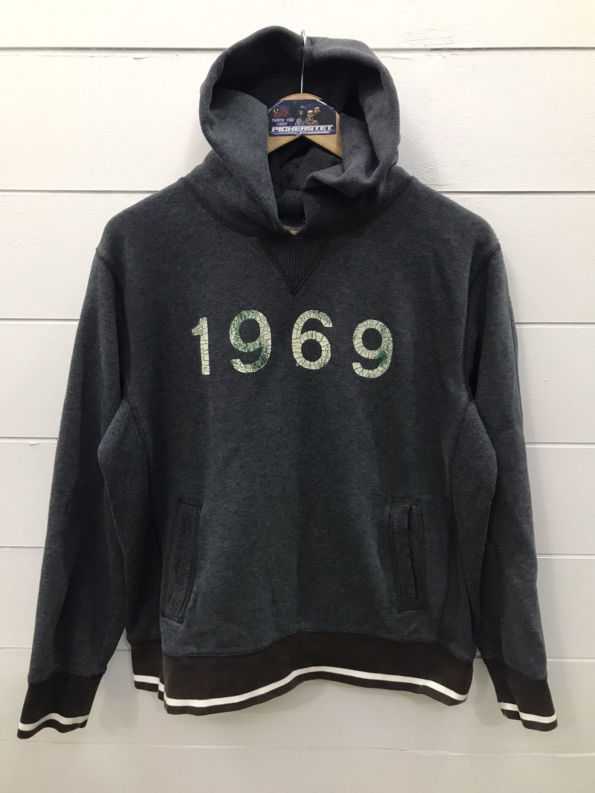 Gap Gap Spell out 1969 hoodie Size US S / EU 44-46 / 1 - 1 Thumbnail