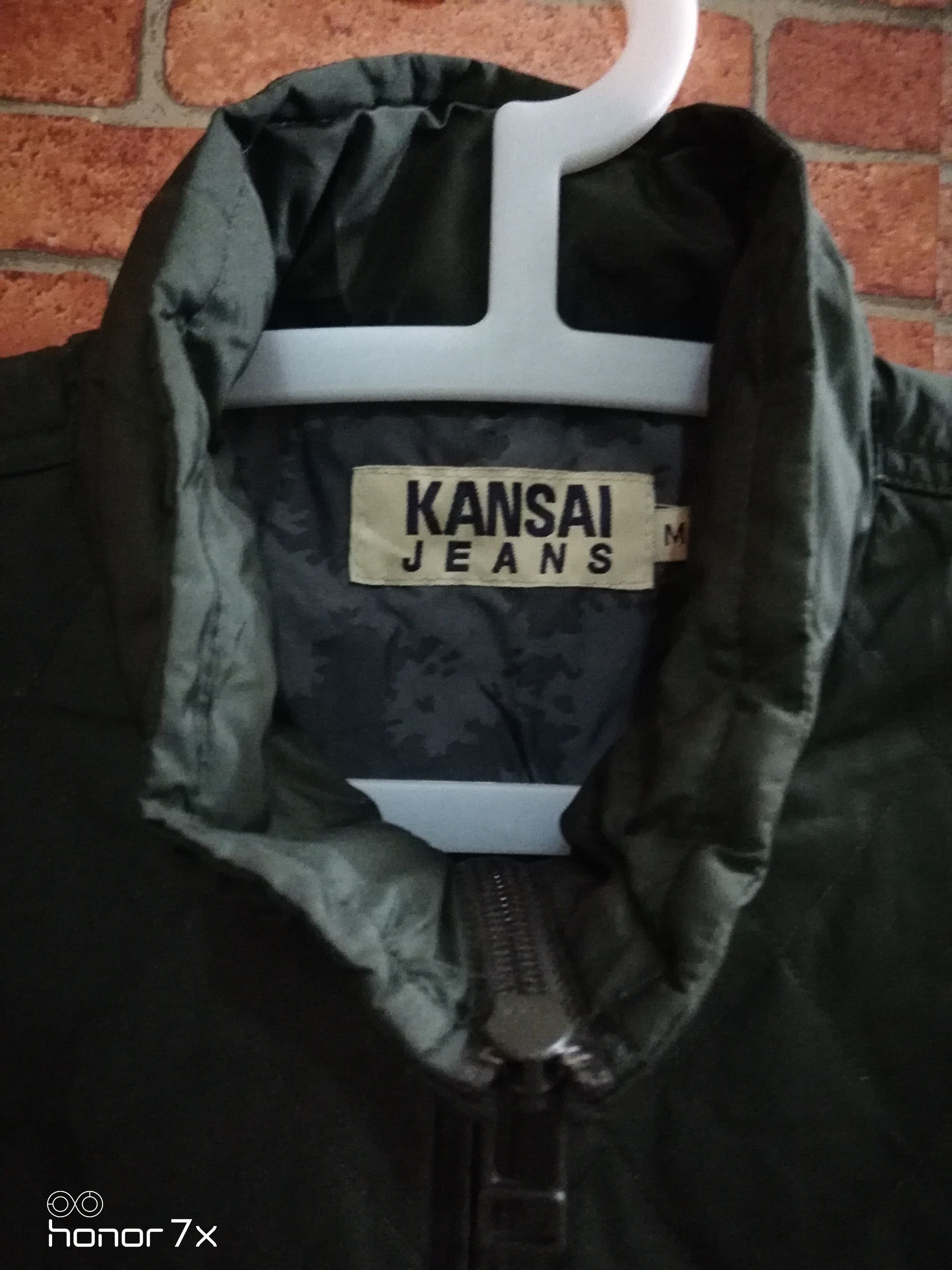 Designer × Japanese Brand × Kansai Yamamoto Kansai Jeans Quilted jacket Size US M / EU 48-50 / 2 - 2 Thumbnail