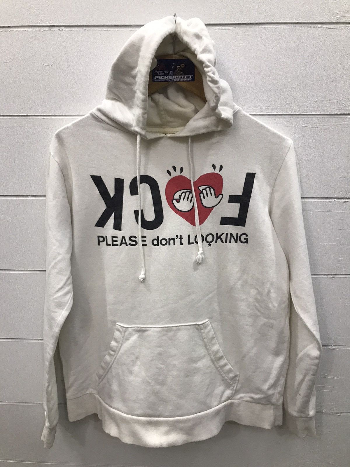 Japanese Brand × Other Parody CDG Fuck please dont looking hoodie Size US S / EU 44-46 / 1 - 1 Thumbnail