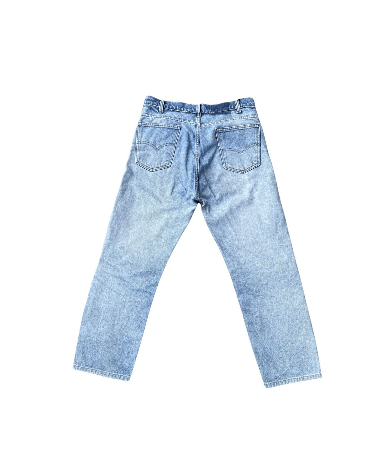 Levi's Levis 505 e Orange Tag Vintage 1991 Usa Aging Distressed Size US 33 - 9 Thumbnail