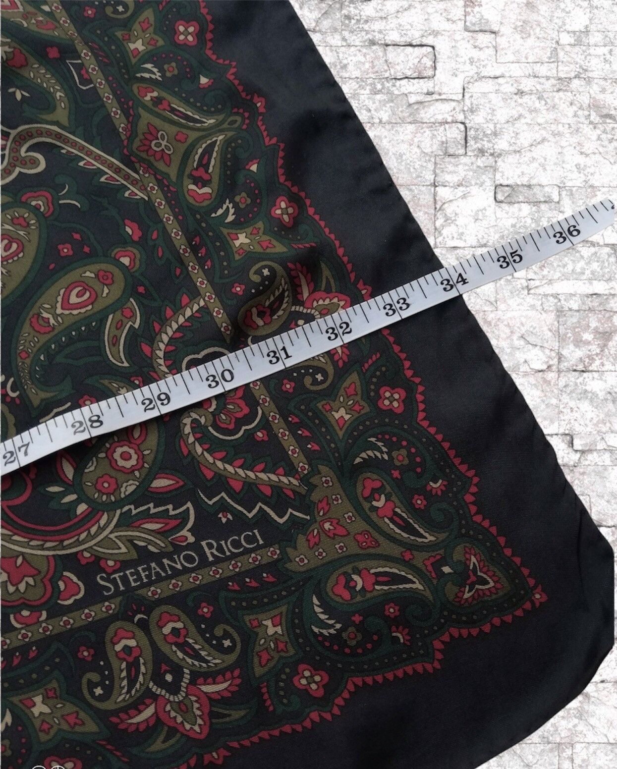 Stefano Ricci Stefano Ricci Paisley Scarf Size ONE SIZE - 3 Thumbnail