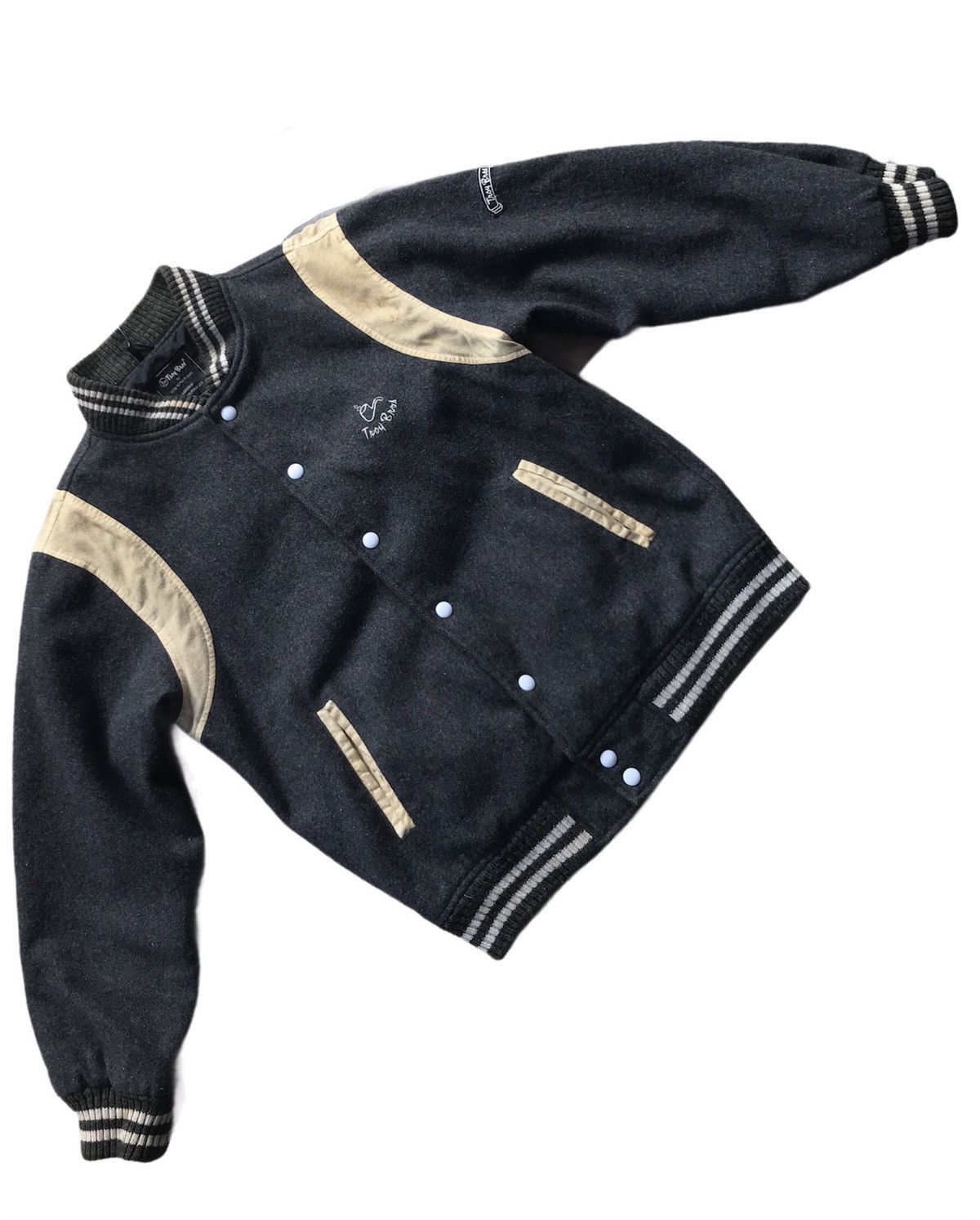 Vintage Teddy Varsity Jacket Size US S / EU 44-46 / 1 - 3 Thumbnail