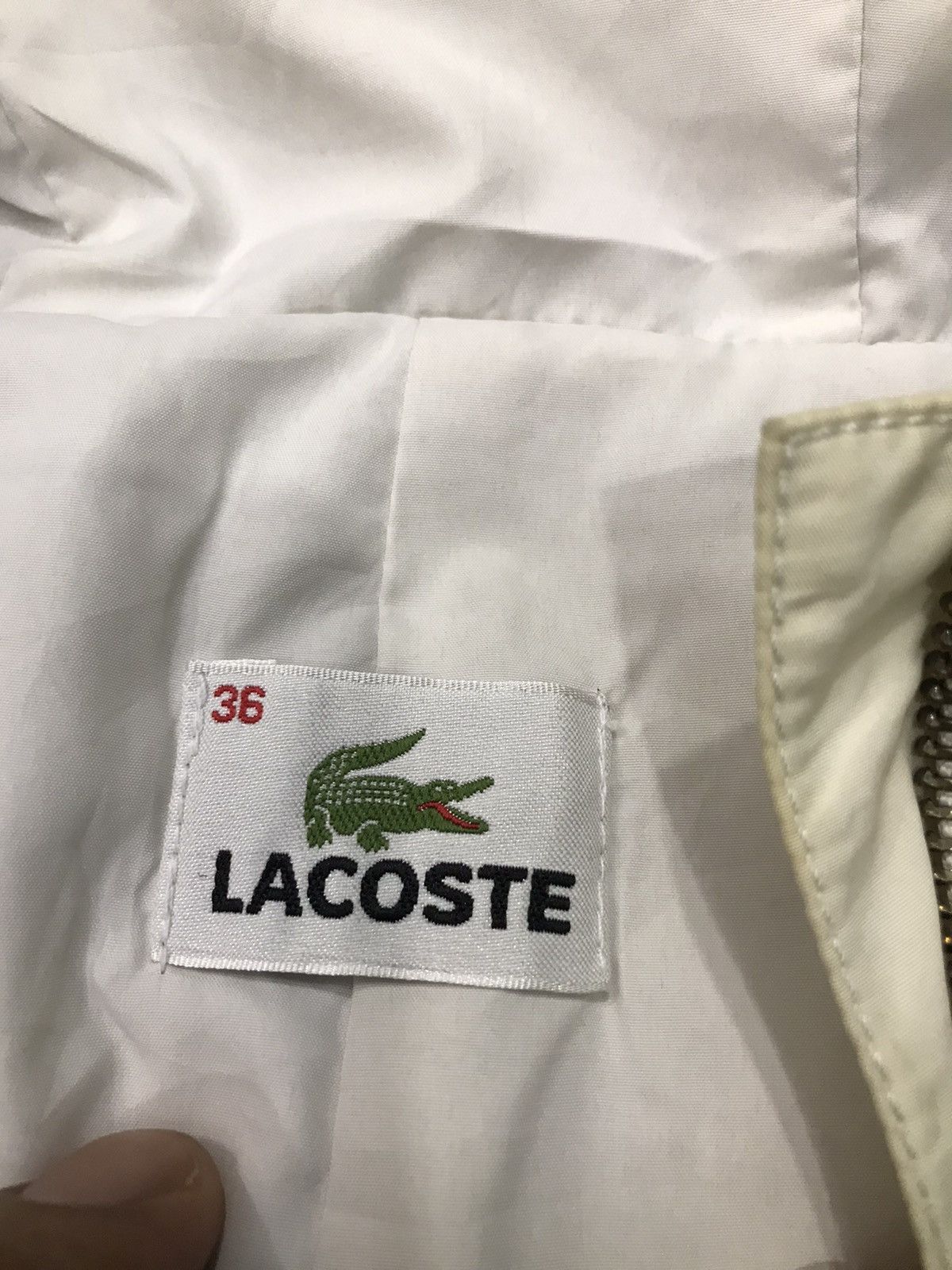 Lacoste Lacoste detachable rabbit fur jacket Size US M / EU 48-50 / 2 - 16 Thumbnail