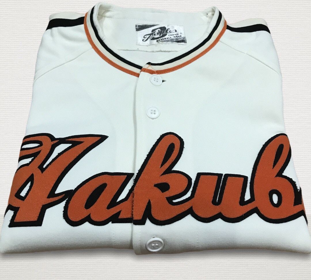 Japanese Brand × Vintage Vintage triple crown baseball wear Size US S / EU 44-46 / 1 - 10 Thumbnail