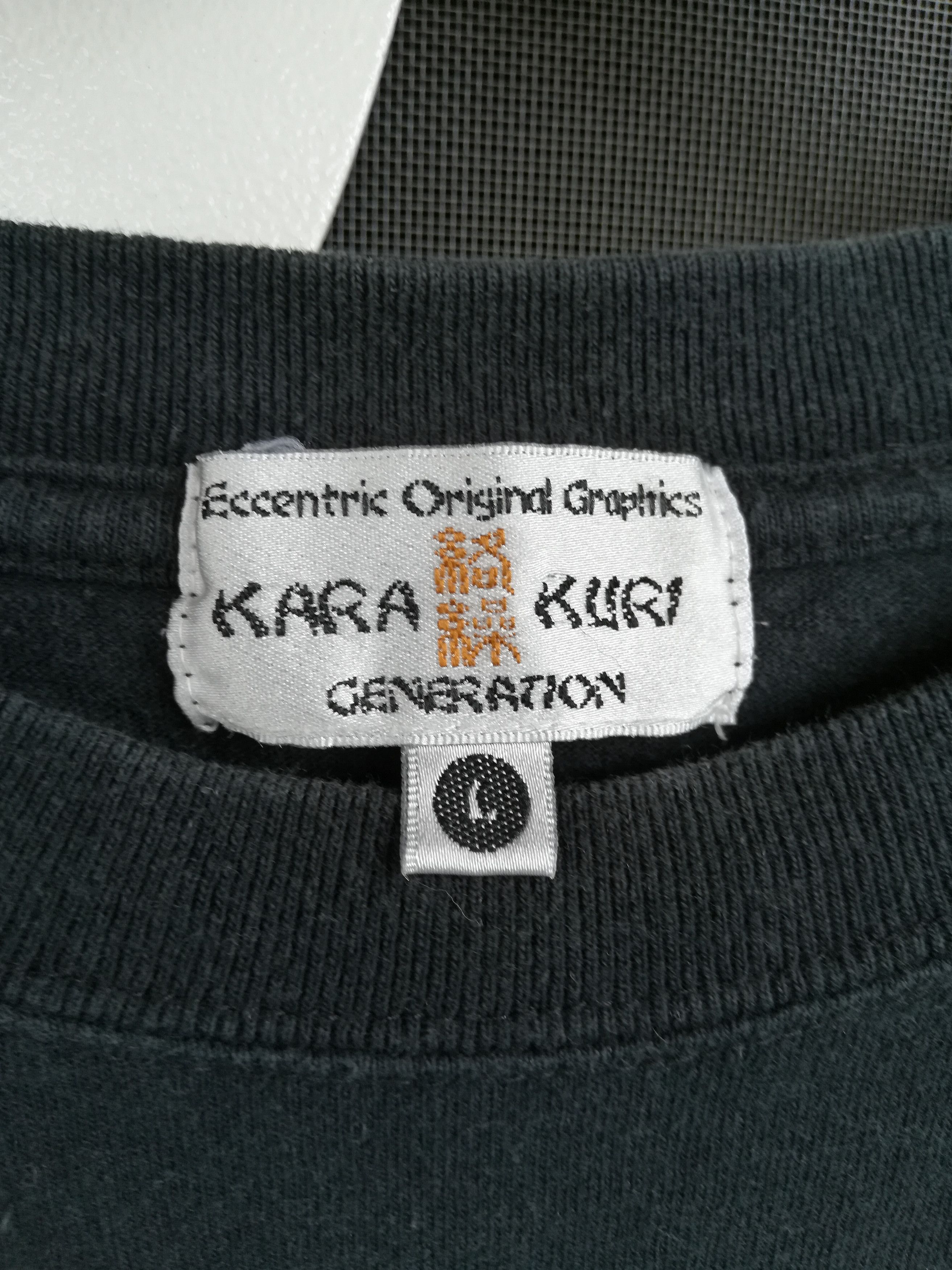 Japanese Brand × Vintage Kara kuri skulls tshirt Size US L / EU 52-54 / 3 - 4 Thumbnail