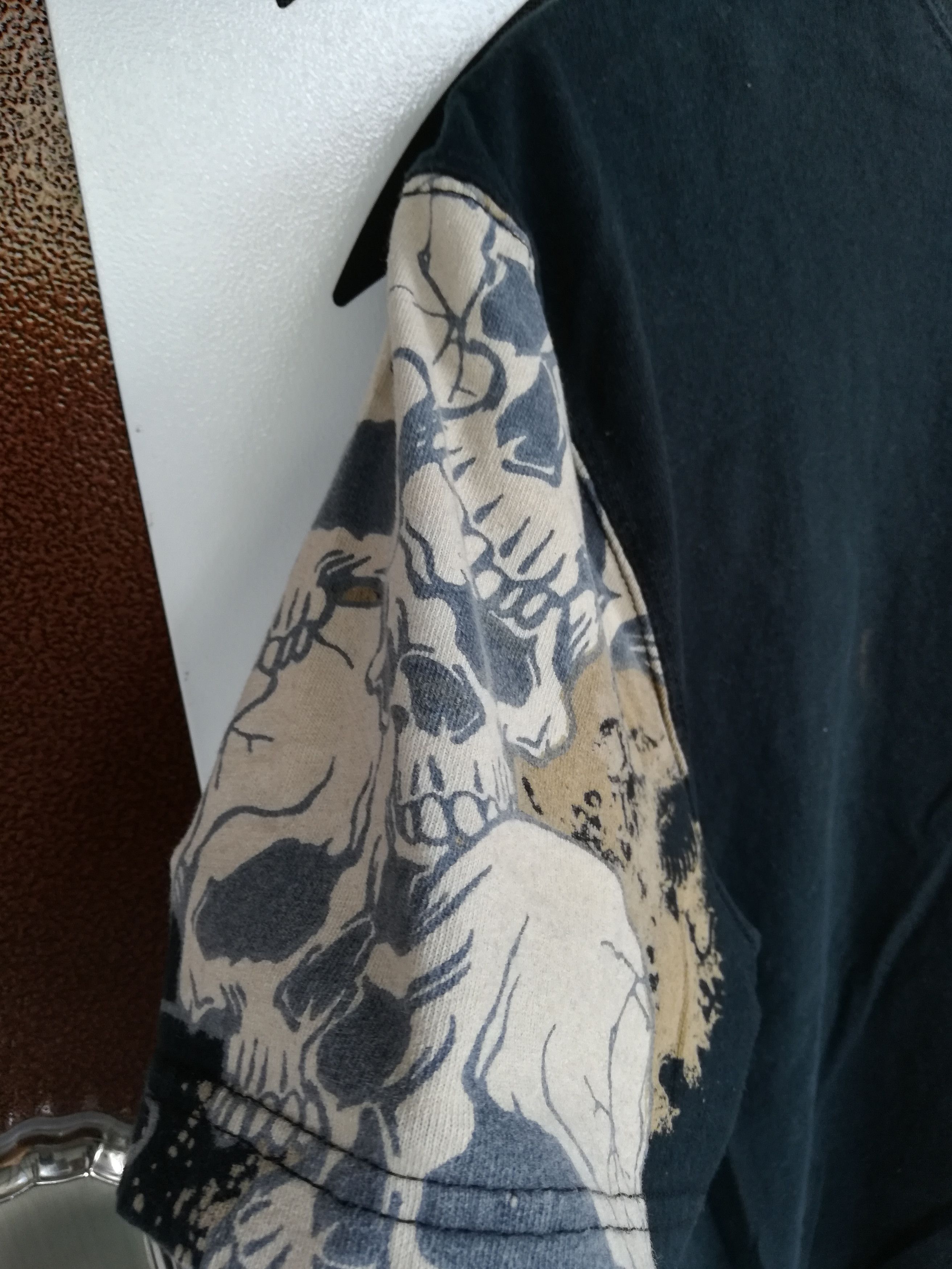 Japanese Brand × Vintage Kara kuri skulls tshirt Size US L / EU 52-54 / 3 - 5 Thumbnail