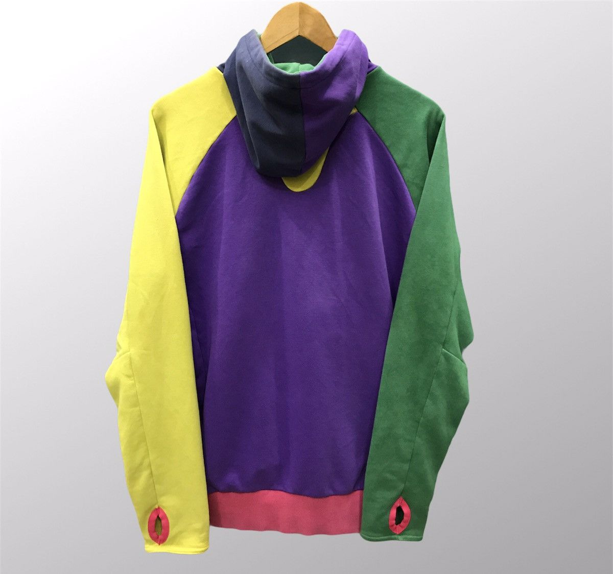 Adidas Adidas colour block zipper hoodies Size US M / EU 48-50 / 2 - 3 Thumbnail