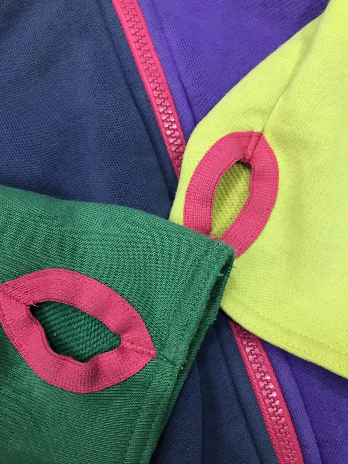 Adidas Adidas colour block zipper hoodies Size US M / EU 48-50 / 2 - 10 Thumbnail