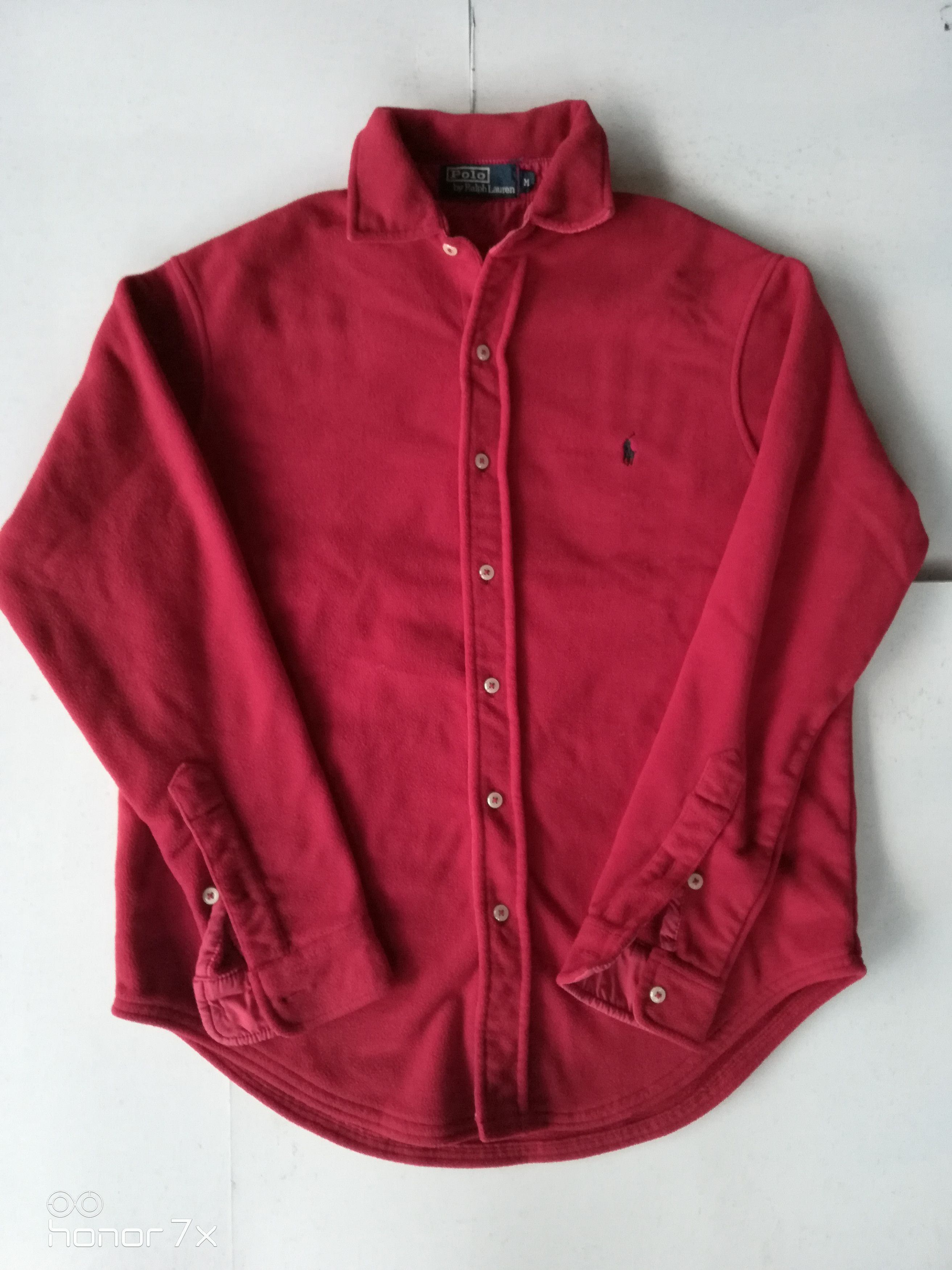 Polo Ralph Lauren × Vintage Polo Ralph Lauren Flannel Fleece Size US M / EU 48-50 / 2 - 2 Thumbnail