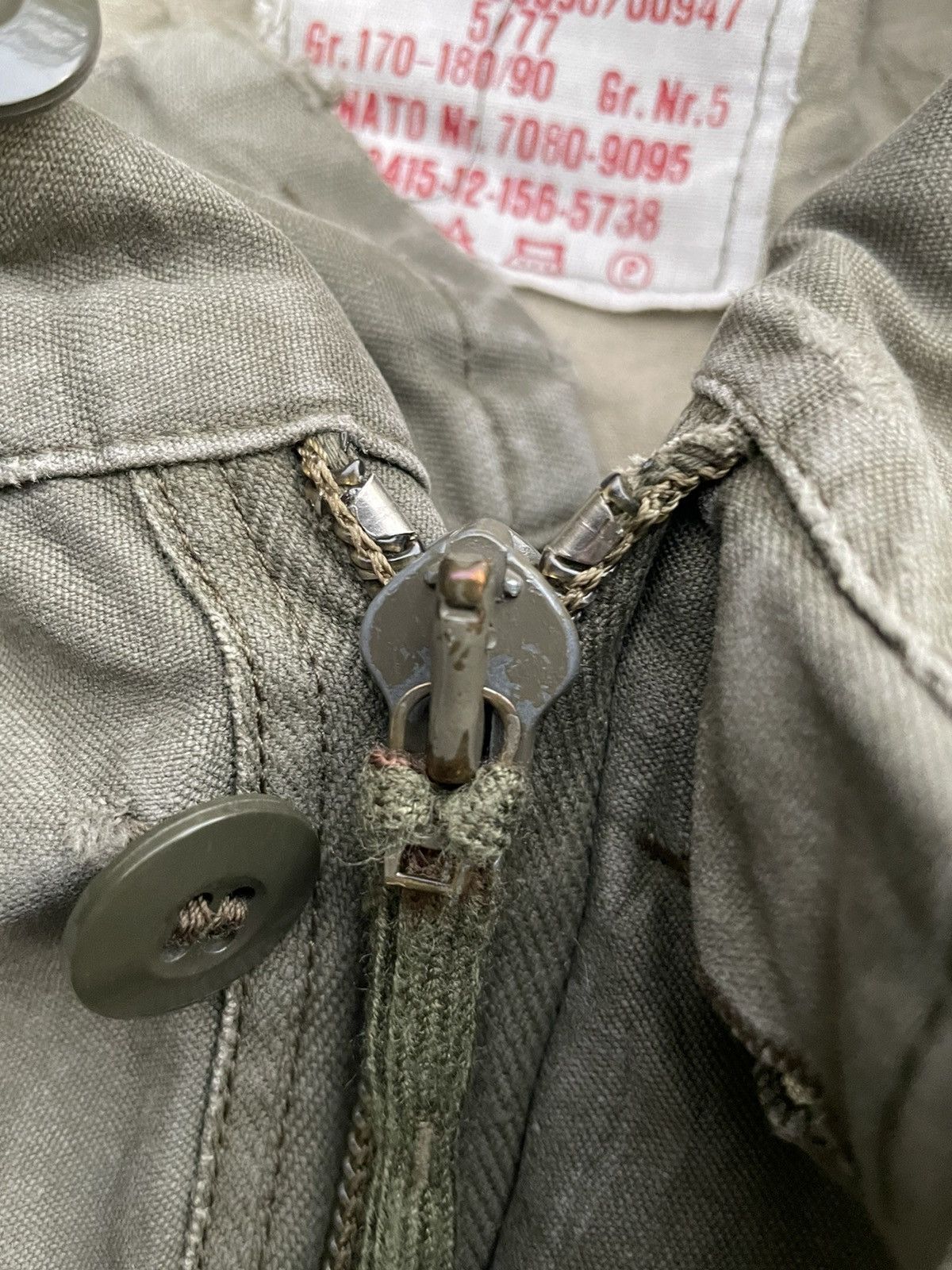 Vintage Vintage German Military Parka Jacket Size US L / EU 52-54 / 3 - 12 Thumbnail
