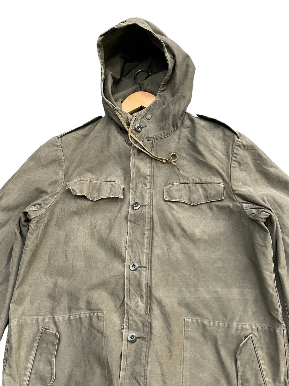 Vintage Vintage German Military Parka Jacket Size US L / EU 52-54 / 3 - 5 Thumbnail