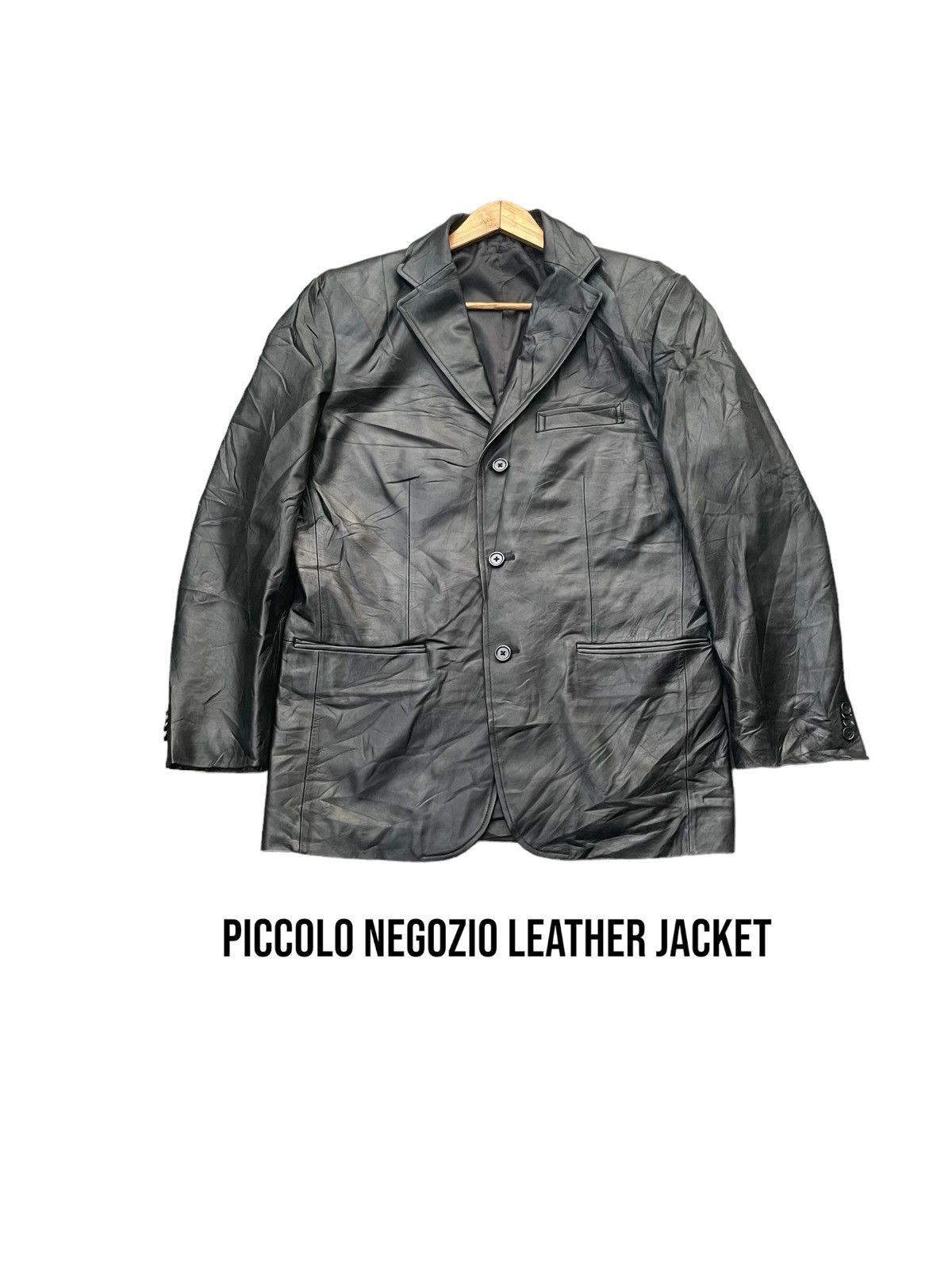 Other Piccolo Negozio Leather Jacket Size US L / EU 52-54 / 3 - 1 Thumbnail
