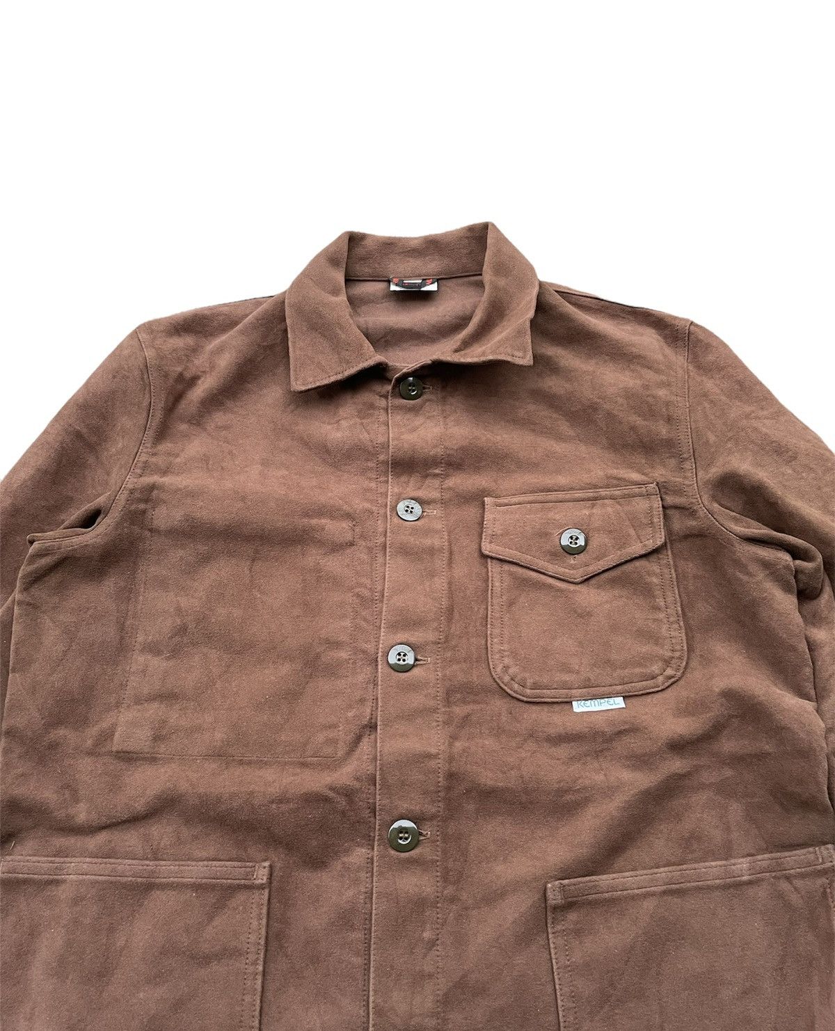 Japanese Brand Kempel Vintage Chore Jacket Size US L / EU 52-54 / 3 - 5 Thumbnail