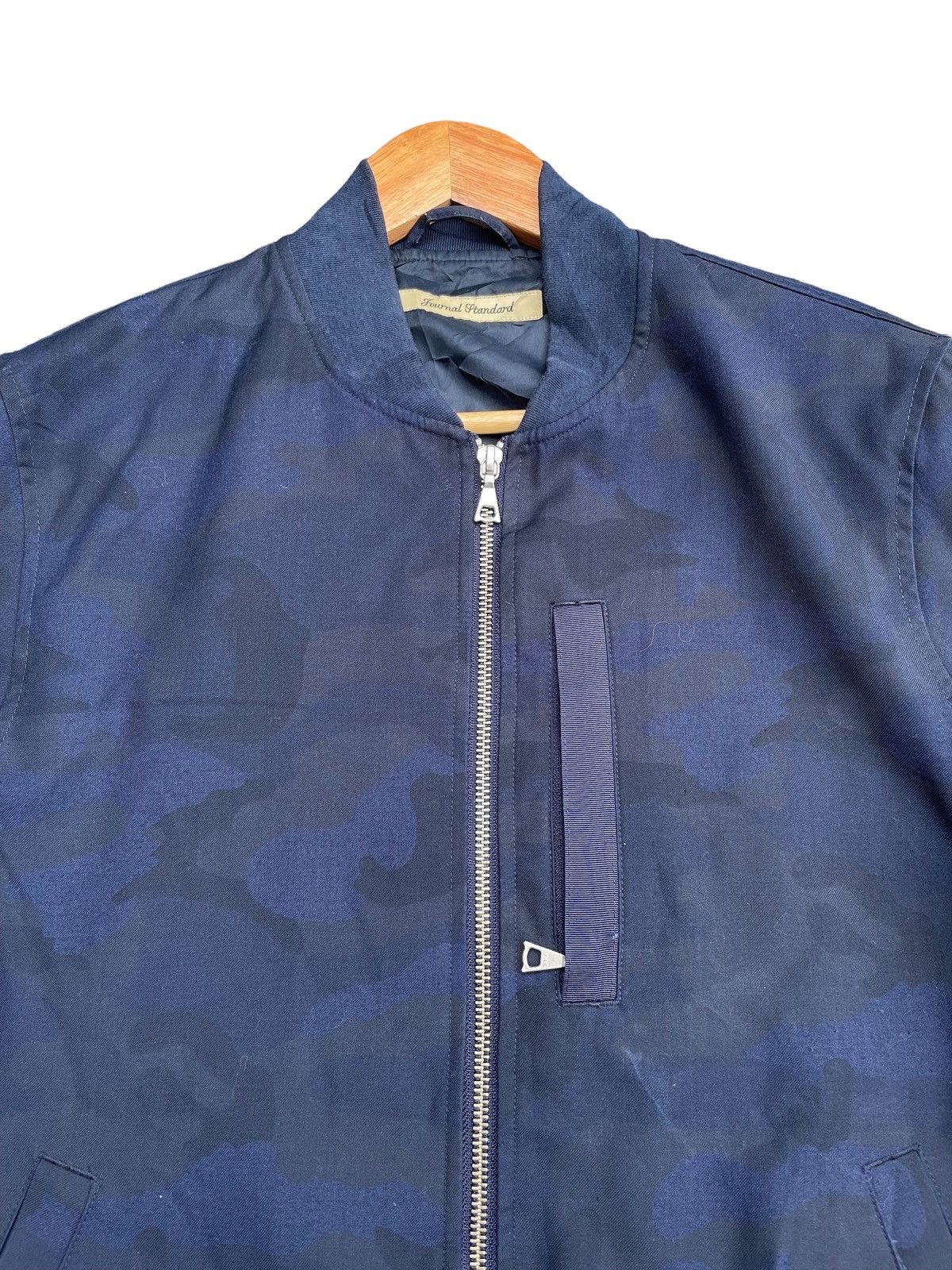 Journal Standard Journal Standard Camouflage Blue Bomber Jacket Size US L / EU 52-54 / 3 - 7 Thumbnail