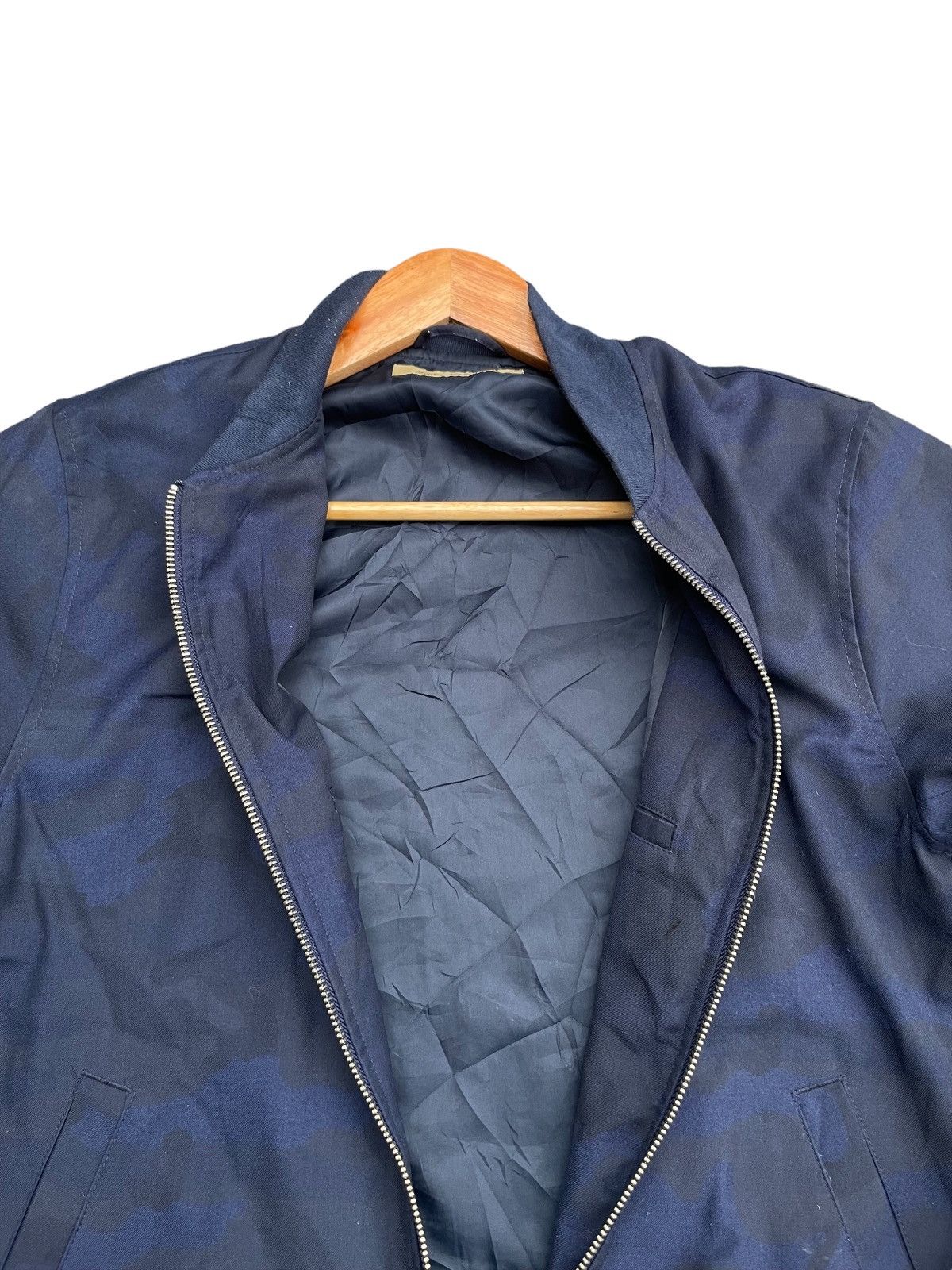 Journal Standard Journal Standard Camouflage Blue Bomber Jacket Size US L / EU 52-54 / 3 - 9 Thumbnail
