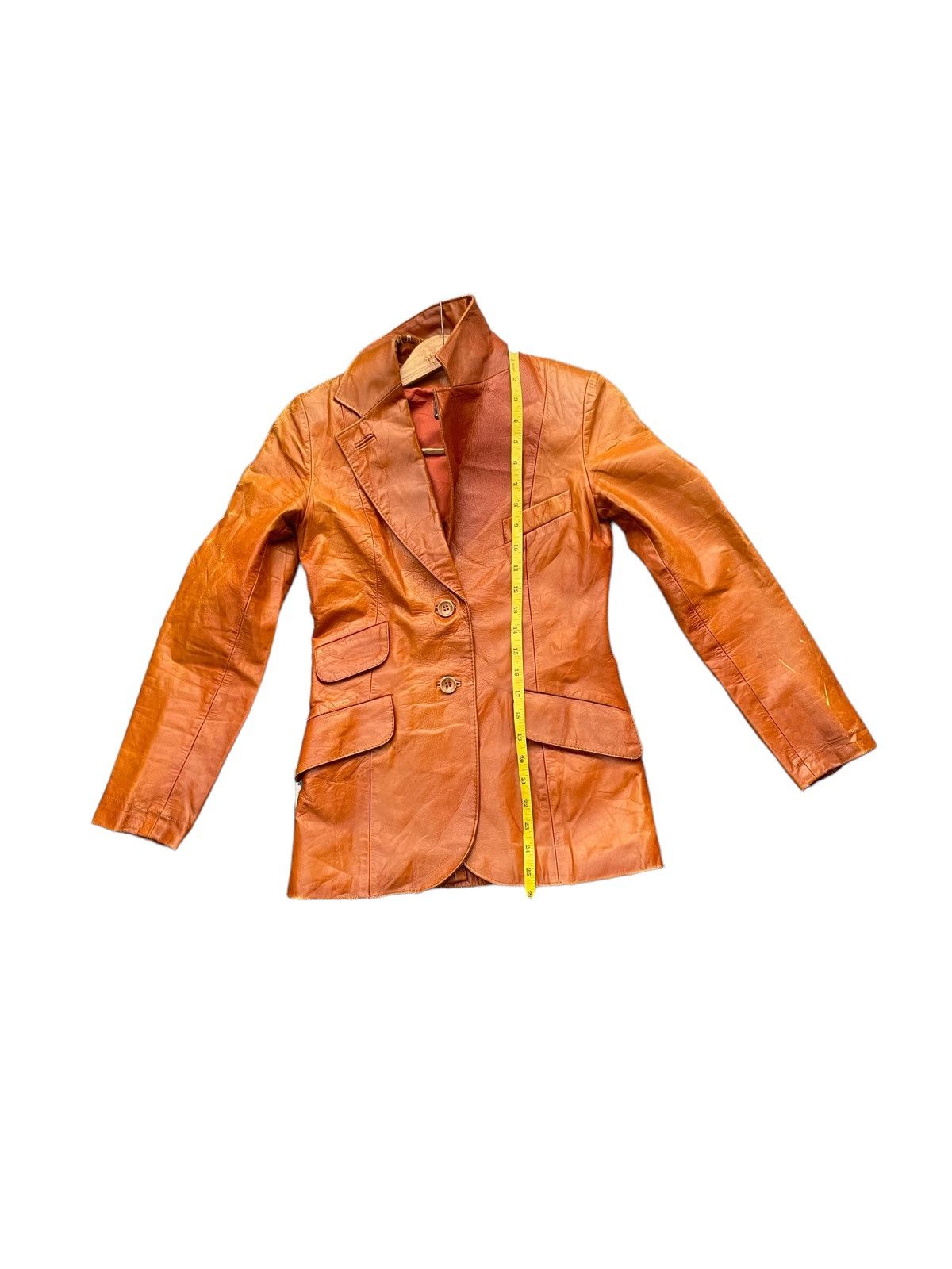 Vintage Vintage Beged-Or Leather Jacket Size US XS / EU 42 / 0 - 3 Thumbnail