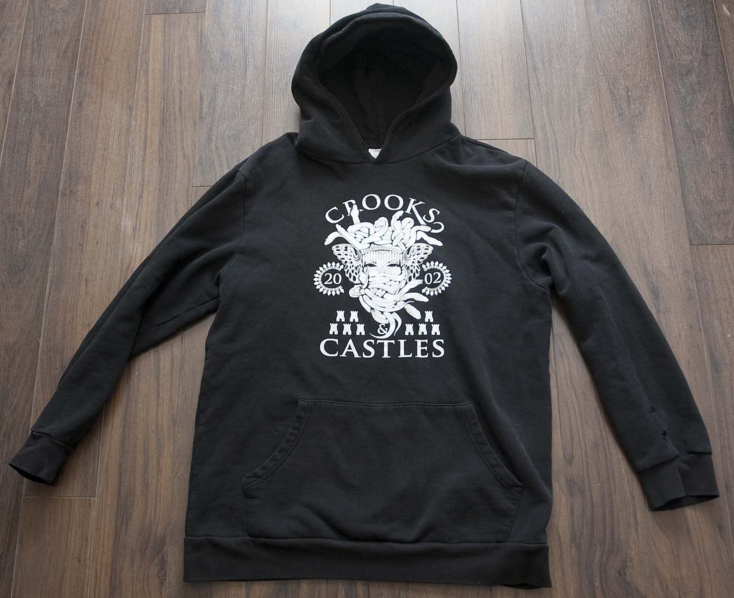 Crooks & Castles × Vintage Crook & Castles Hoodie Distressed Medusa Size L * Size US L / EU 52-54 / 3 - 1 Thumbnail