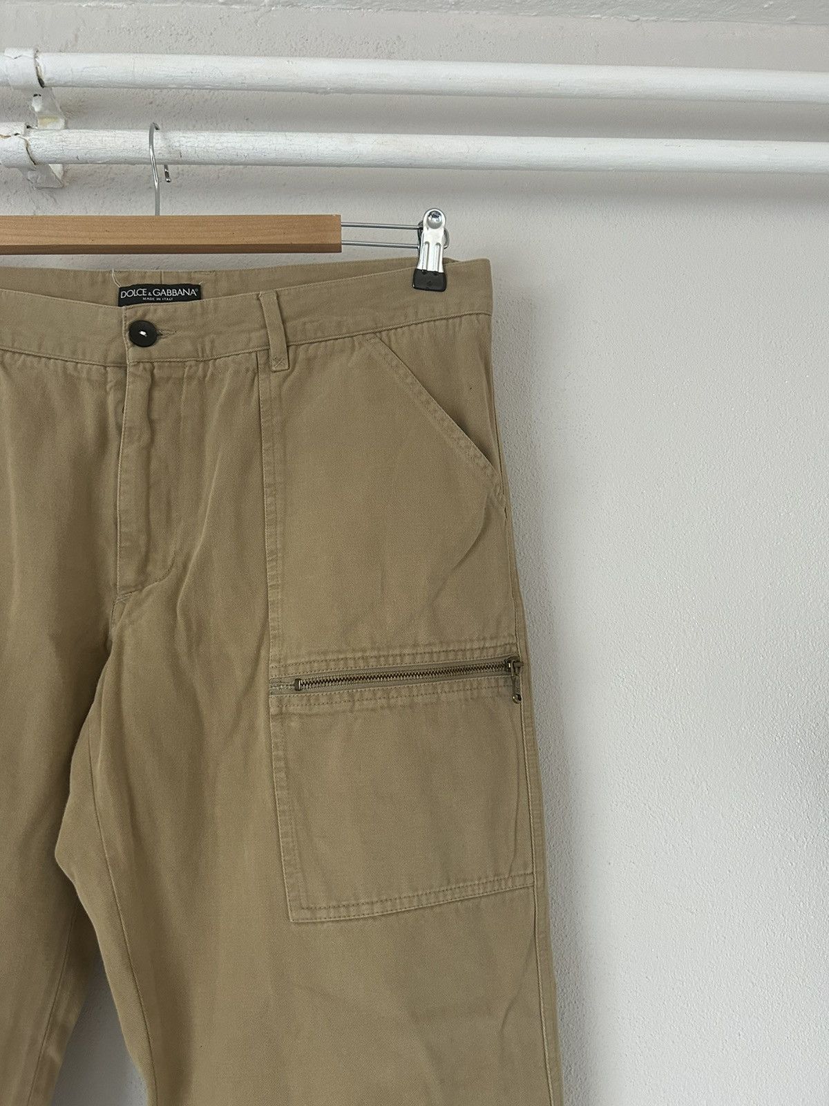 Dolce & Gabbana Cargo Khaki Chinos Size US 36 / EU 52 - 8 Thumbnail