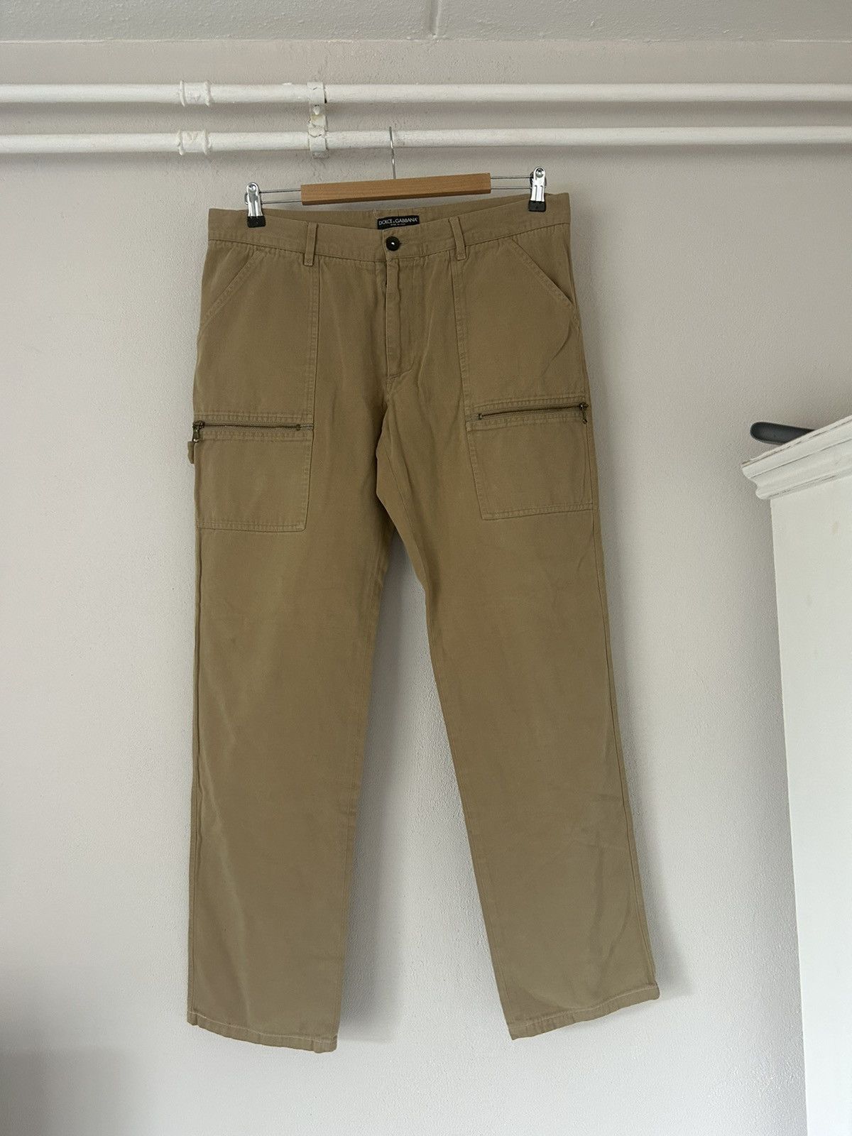 Dolce & Gabbana Cargo Khaki Chinos Size US 36 / EU 52 - 2 Thumbnail