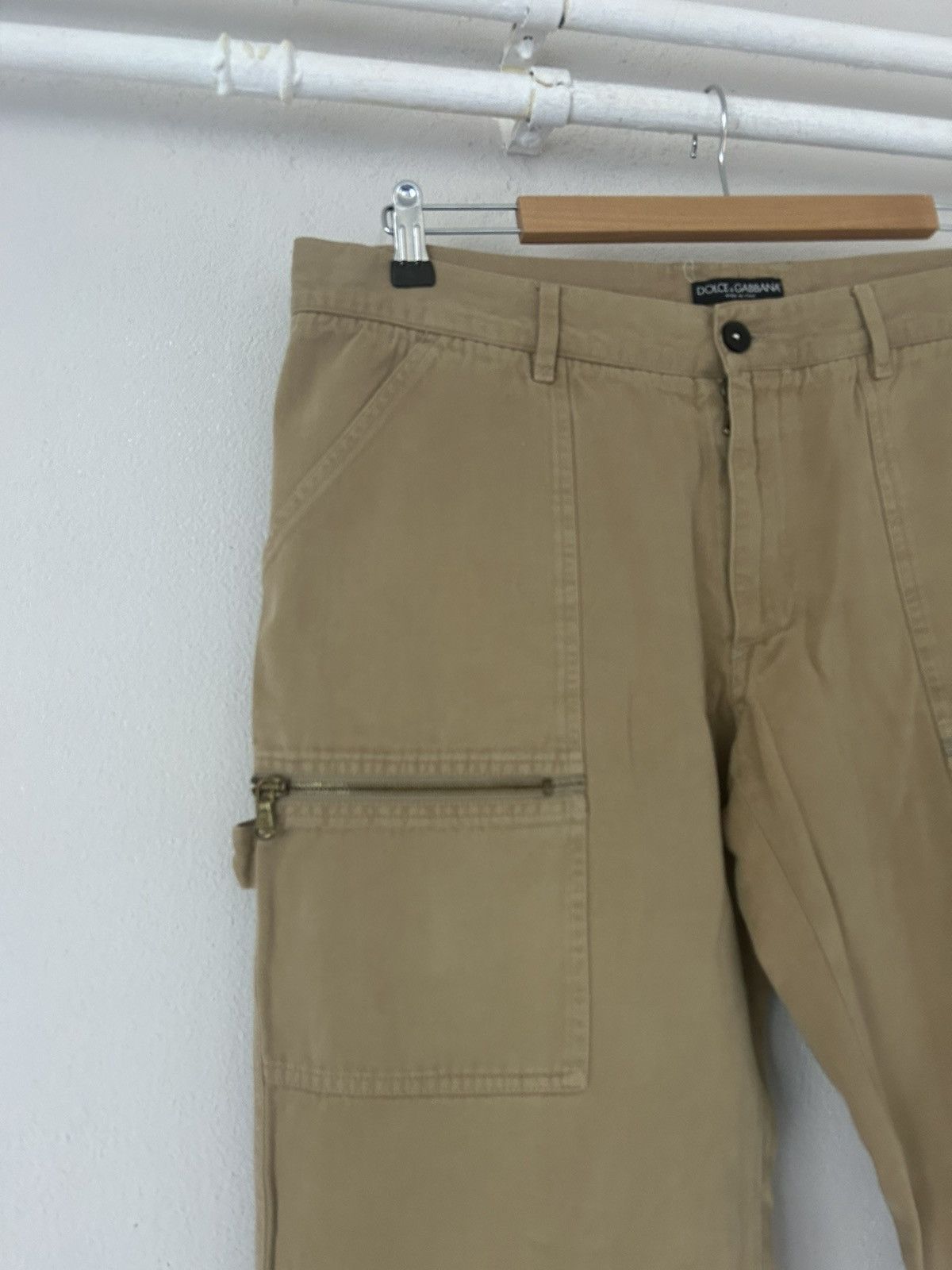 Dolce & Gabbana Cargo Khaki Chinos Size US 36 / EU 52 - 4 Thumbnail