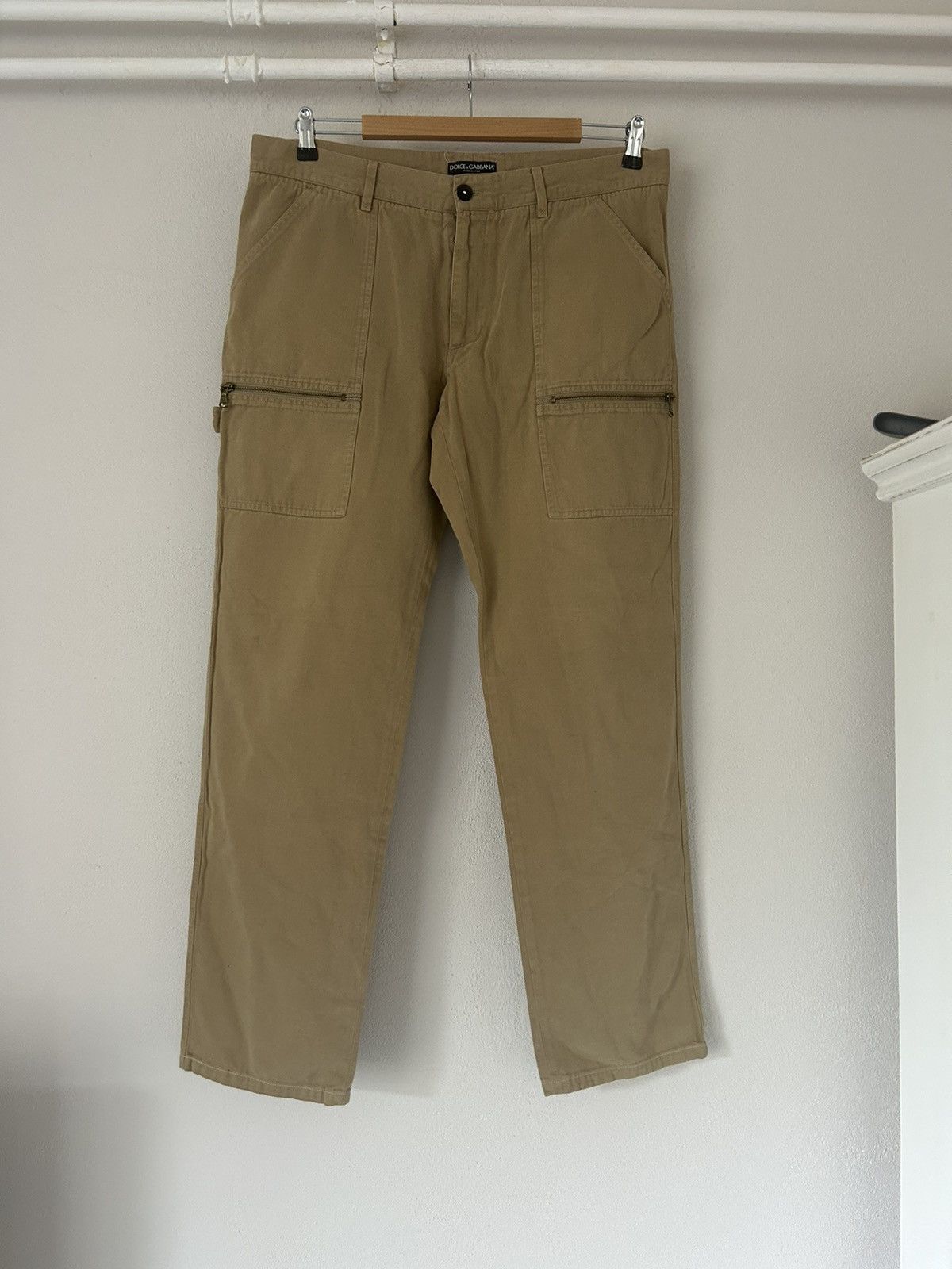 Dolce & Gabbana Cargo Khaki Chinos Size US 36 / EU 52 - 1 Thumbnail