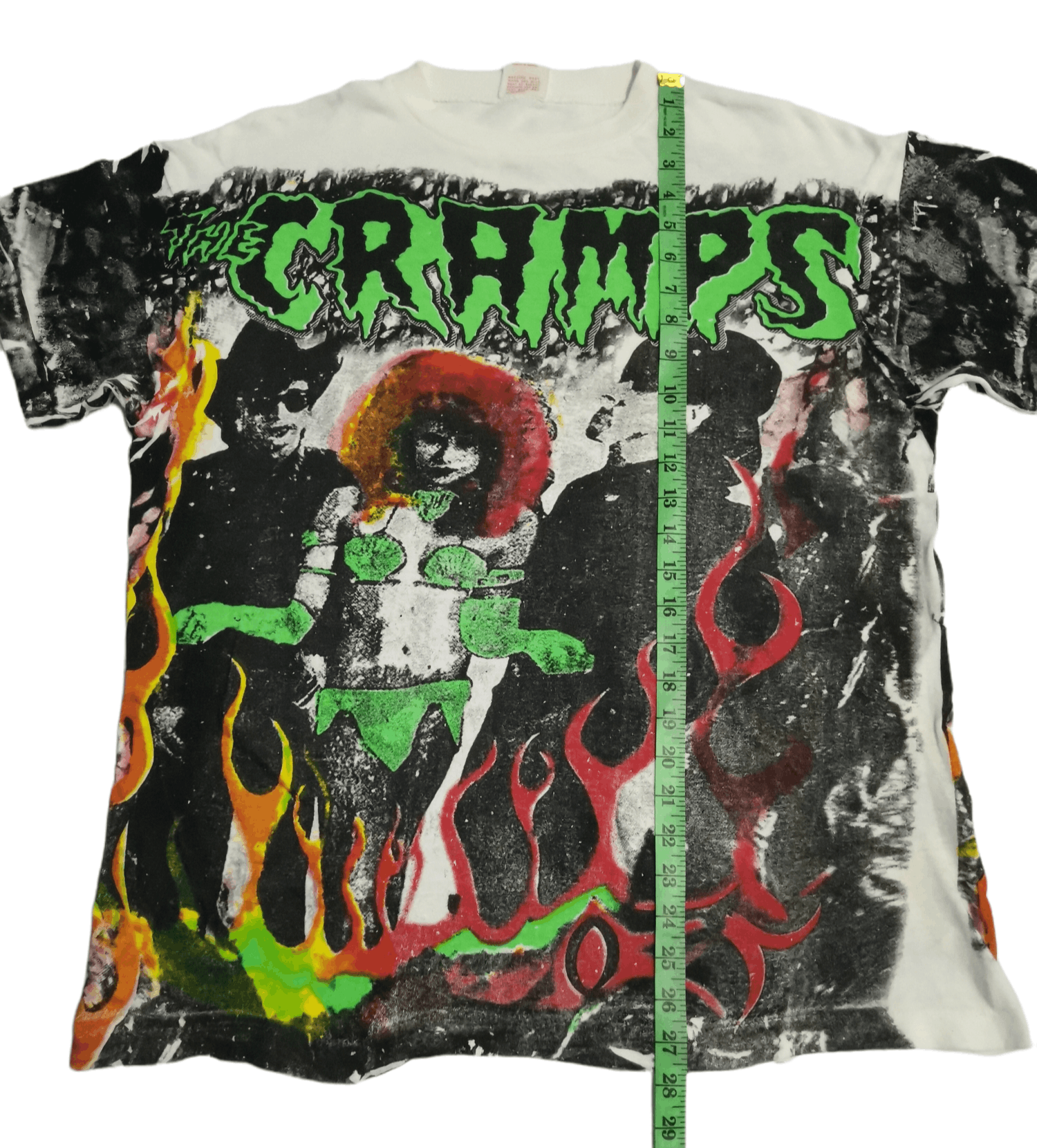 Vintage The Cramps Mosquitohead Concert T-Shirt 1980 Medium