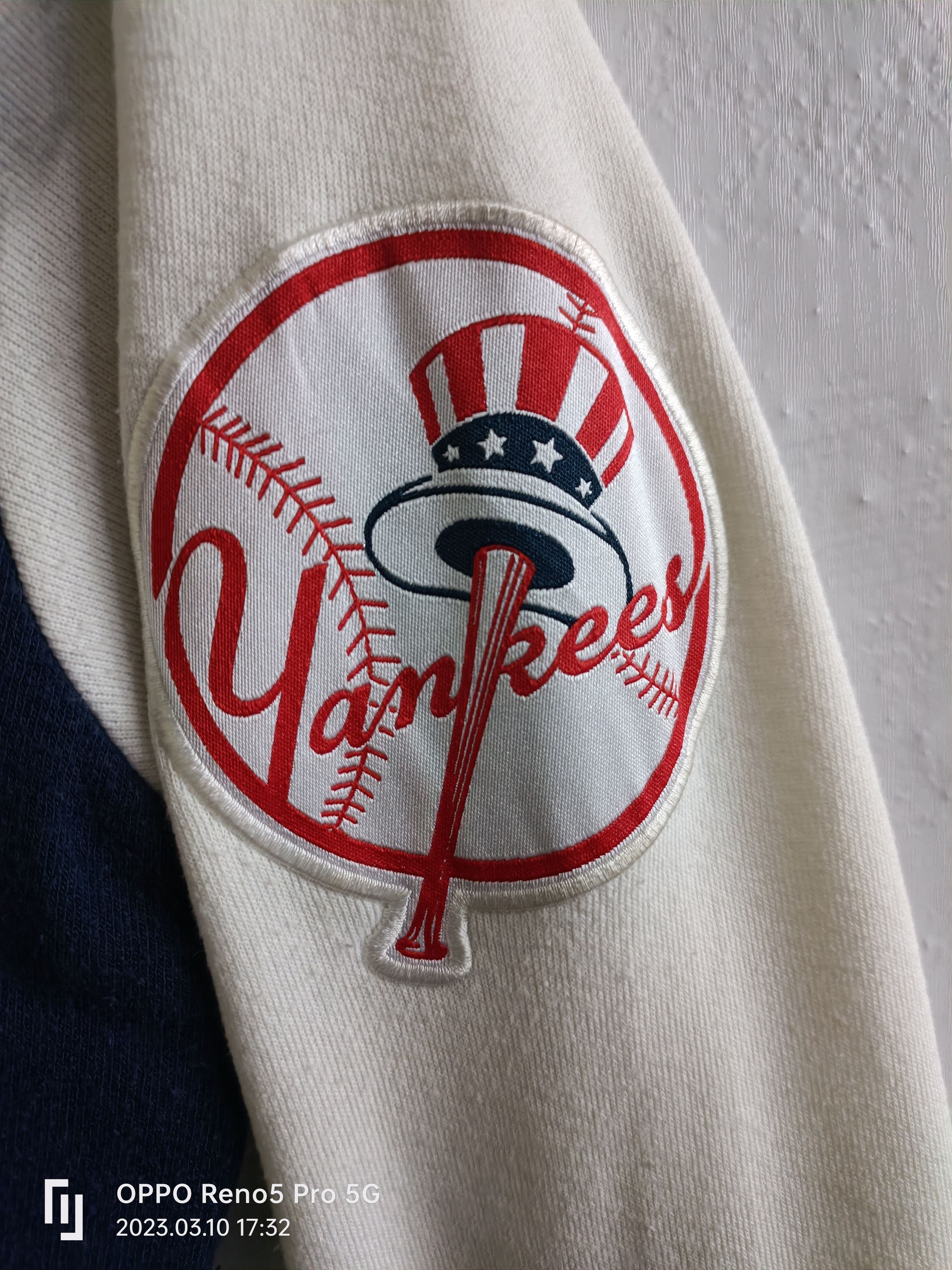 MLB × New York Yankees × Vintage 🔥Vintage New Yokr Yenkees Zipper Jacket Big Logo Size US M / EU 48-50 / 2 - 4 Thumbnail