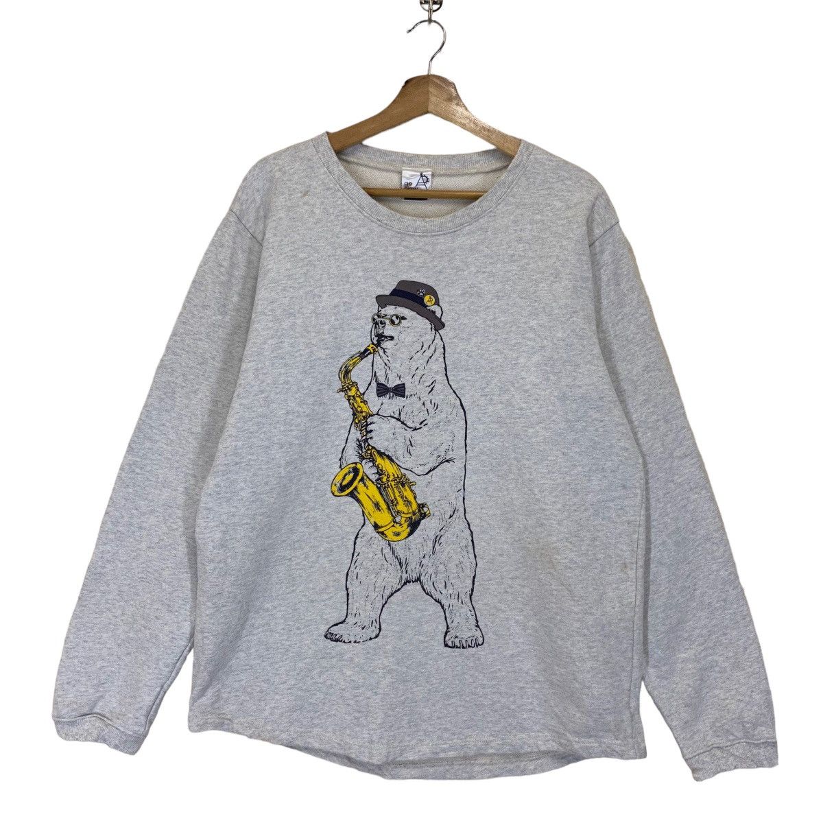 Vintage × go slow caravan Vintage Go Slow Caravan Big Logo Crewneck Sweatshirt Size M Size US M / EU 48-50 / 2 - 1 Thumbnail