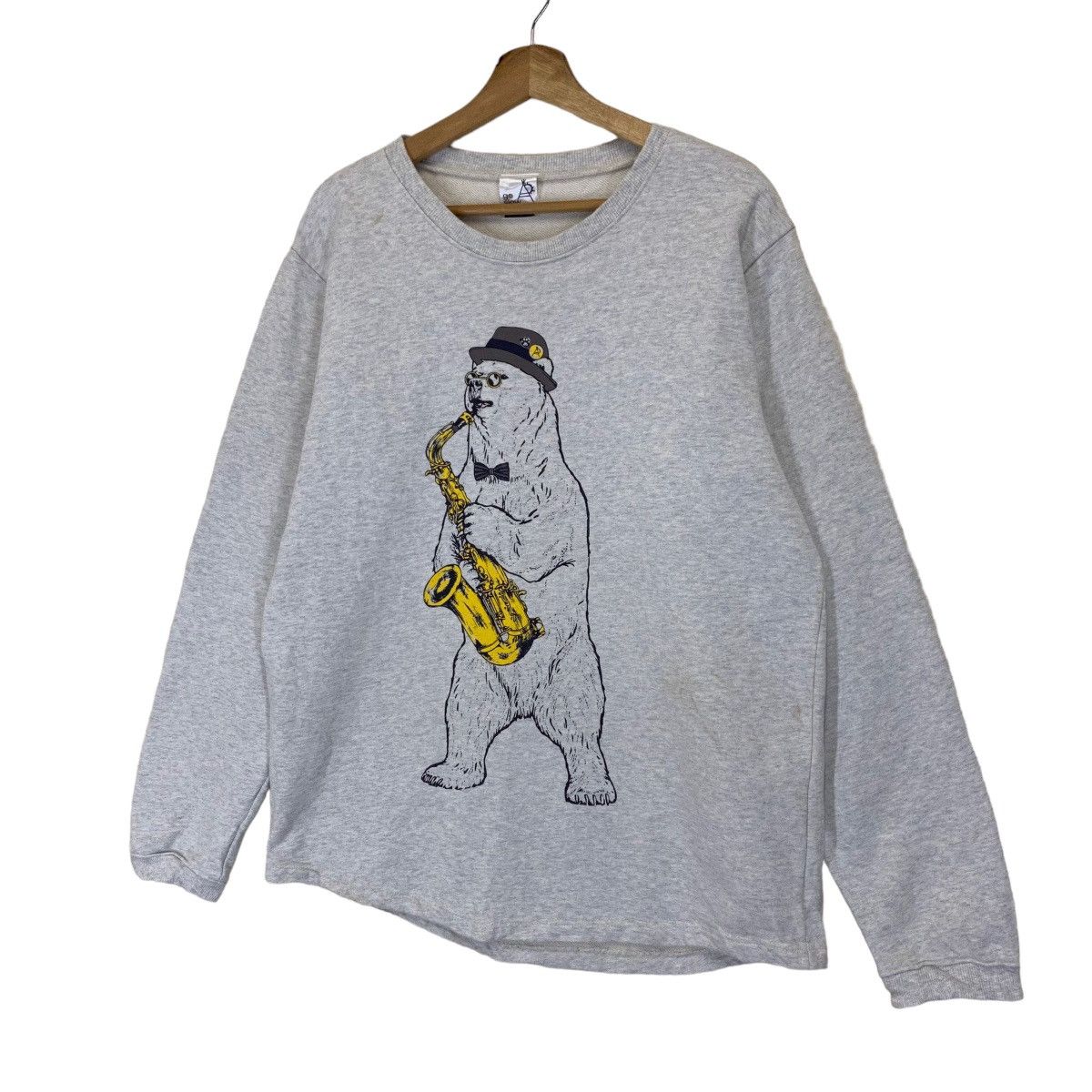Vintage × go slow caravan Vintage Go Slow Caravan Big Logo Crewneck Sweatshirt Size M Size US M / EU 48-50 / 2 - 3 Thumbnail