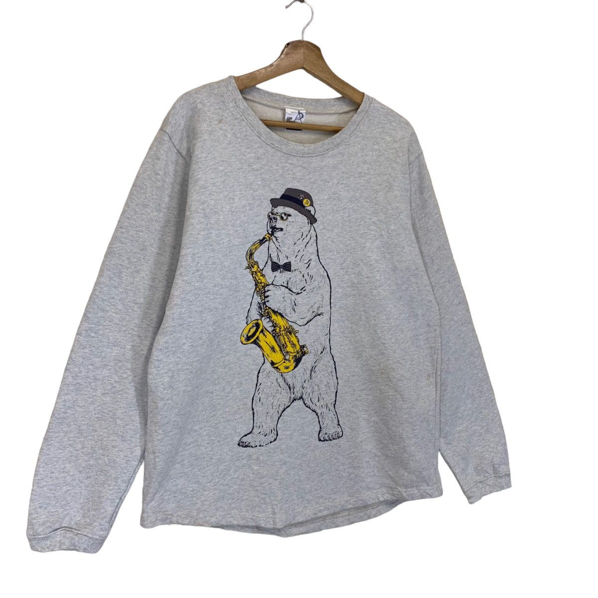 Vintage × go slow caravan Vintage Go Slow Caravan Big Logo Crewneck Sweatshirt Size M Size US M / EU 48-50 / 2 - 2 Thumbnail